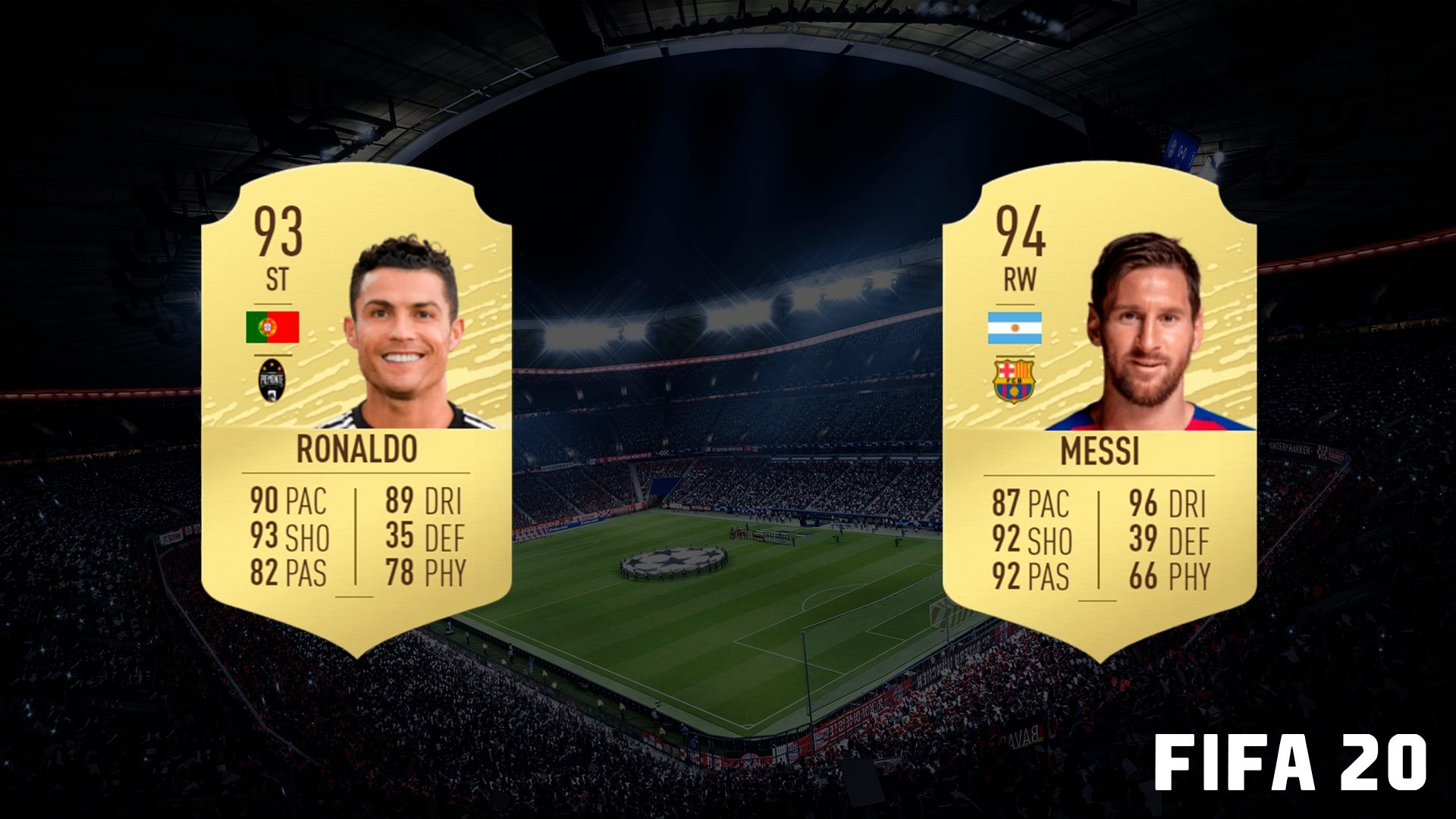 FIFA 20 - CR7 x Messi