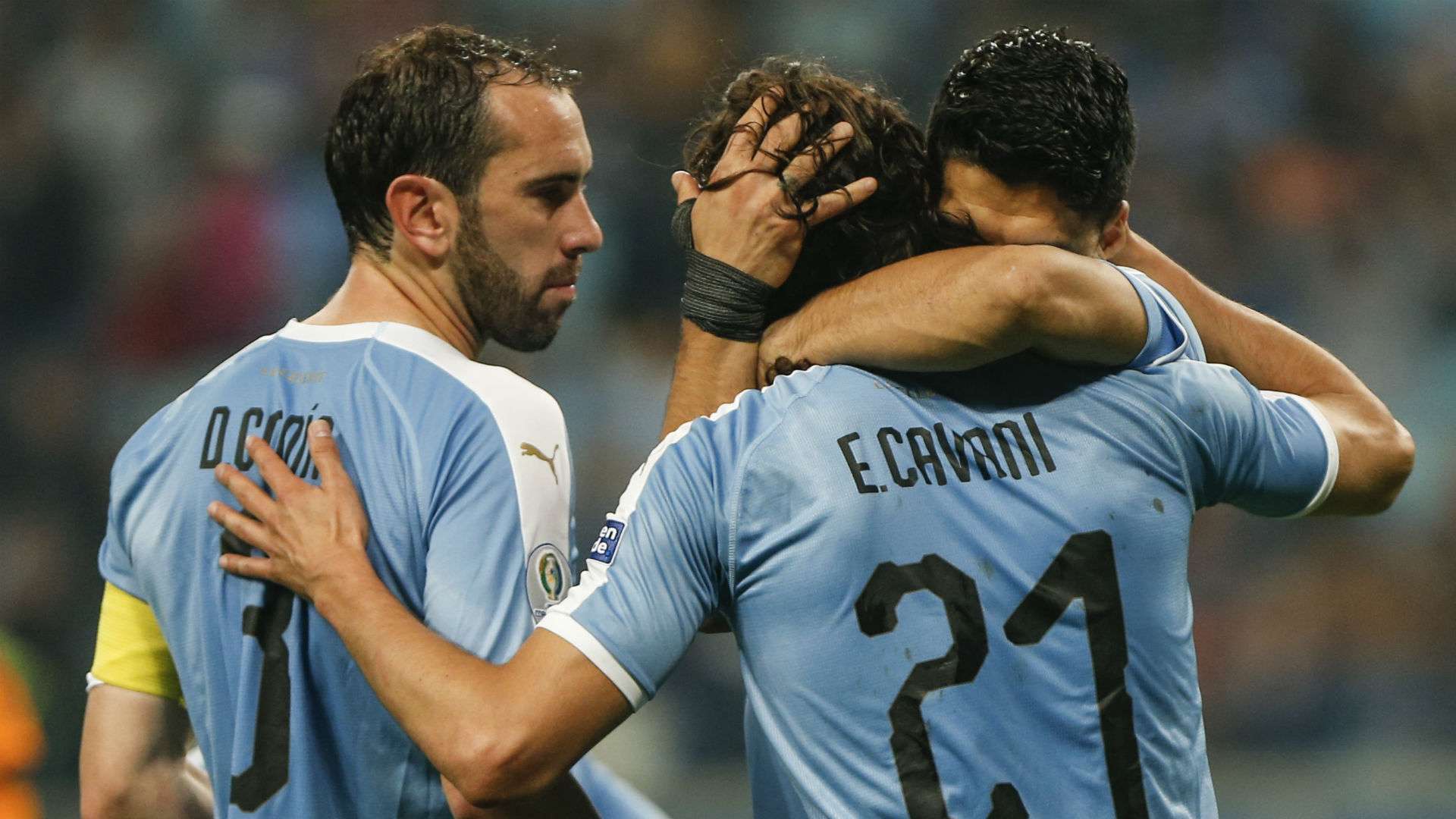 Godín, Cavani Suárez Copa América 25 06 2019