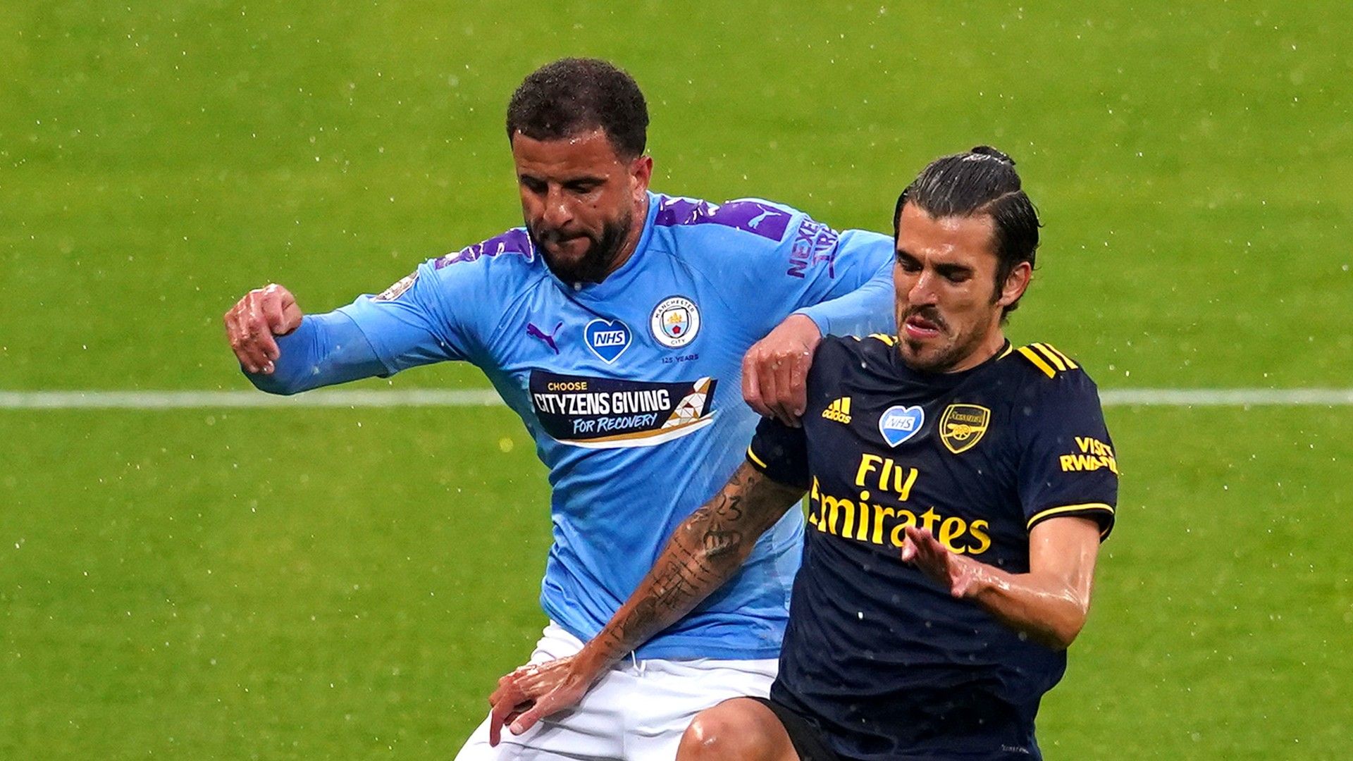 Walker Ceballos Arsenal Manchester City