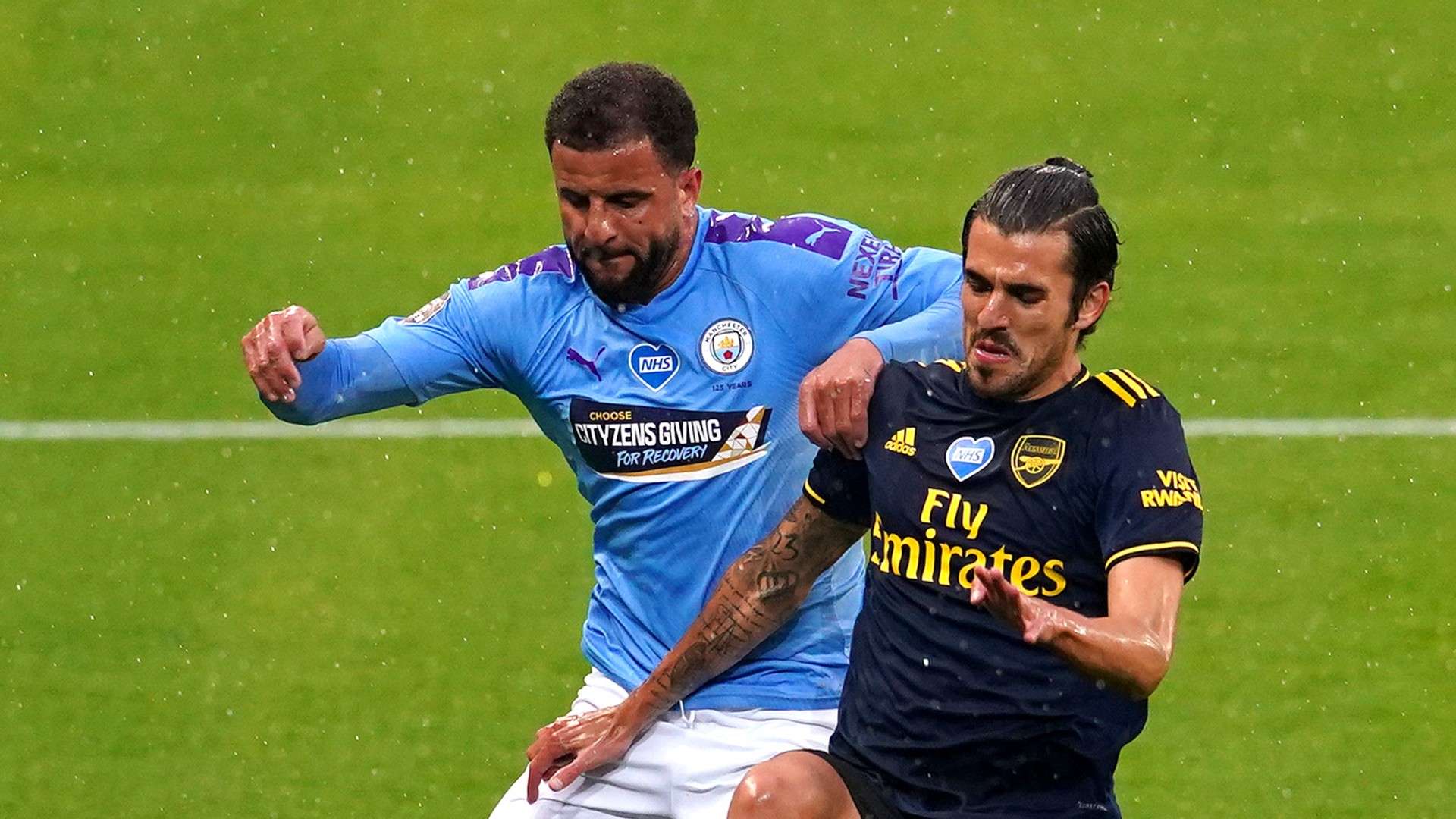 Walker Ceballos Arsenal Manchester City