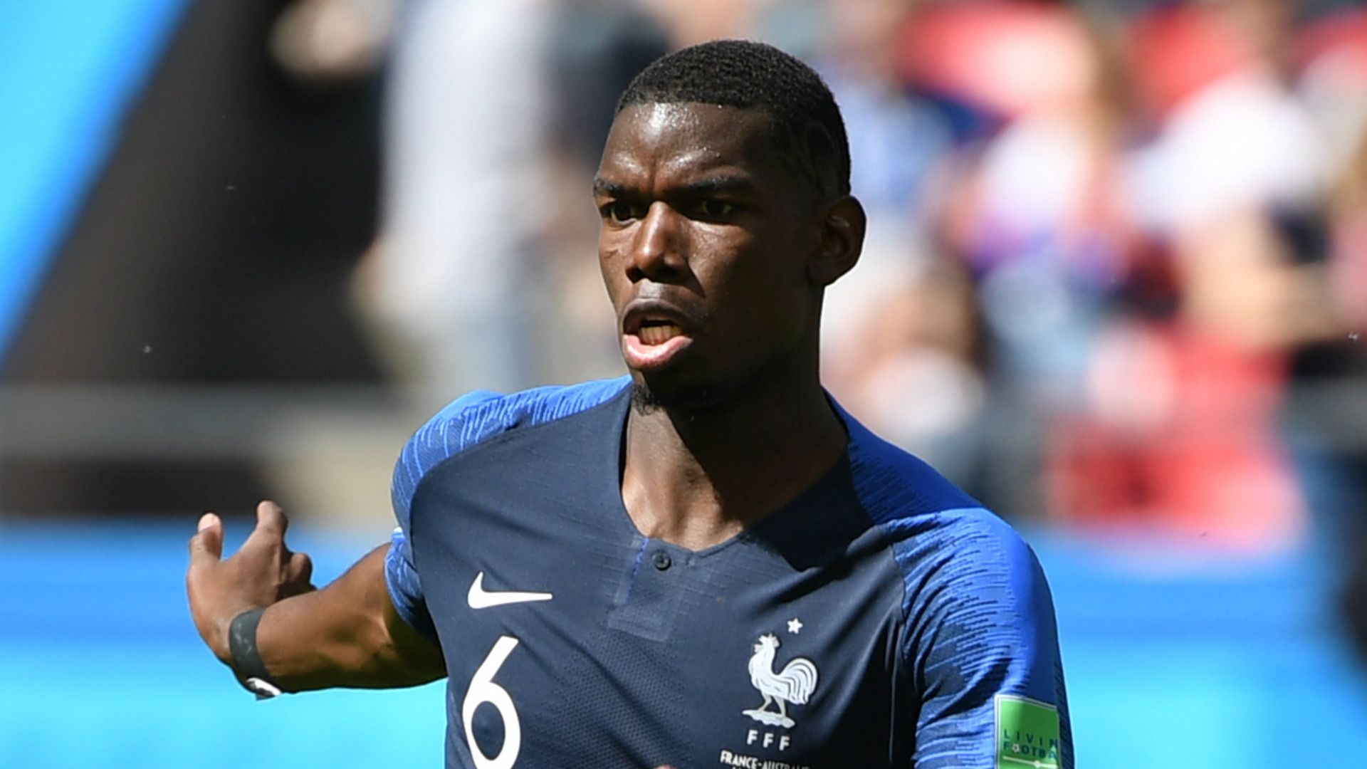 Paul Pogba France 2018