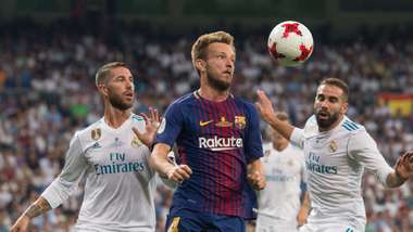Ivan Rakitic Sergio Ramos Barcelona Real Madrid 17082017
