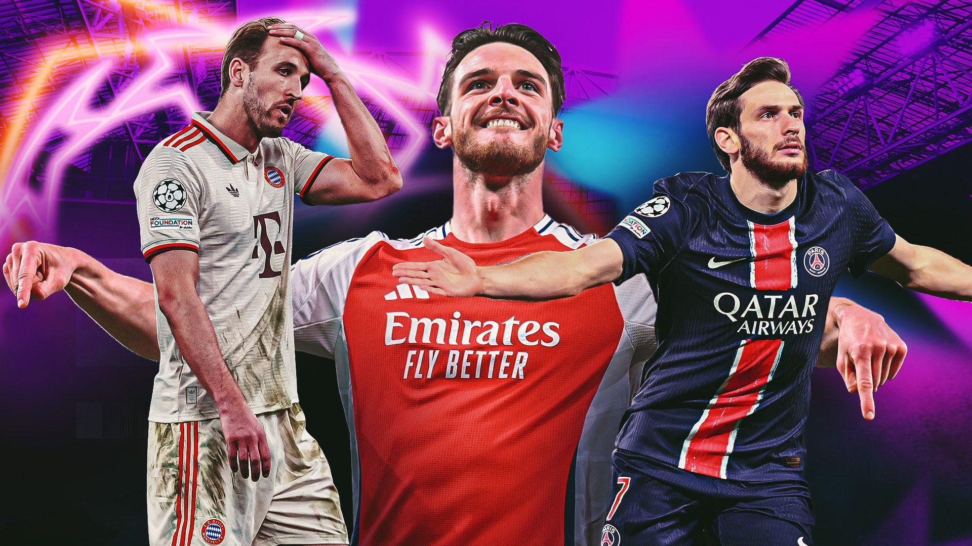 Champions League Power Rankings Quarter-finals GFX