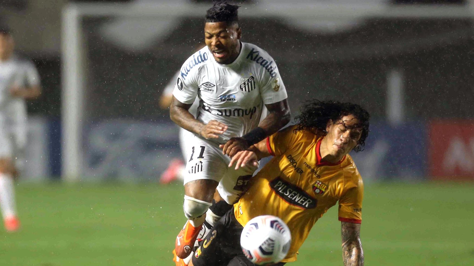 Marinho e Williams Riveros - Santos x Barcelona Guayaquil Libertadores 20042021