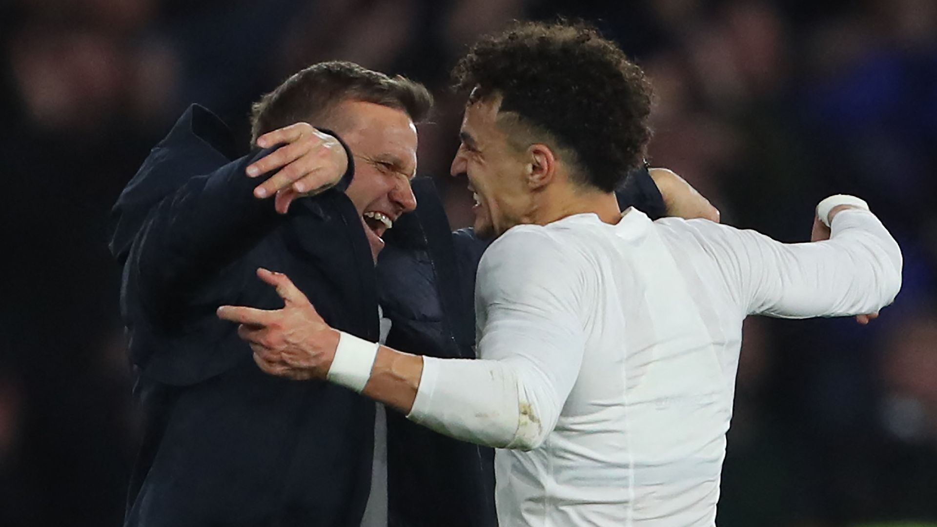 Jesse Marsch celebration Leeds United 2021/22