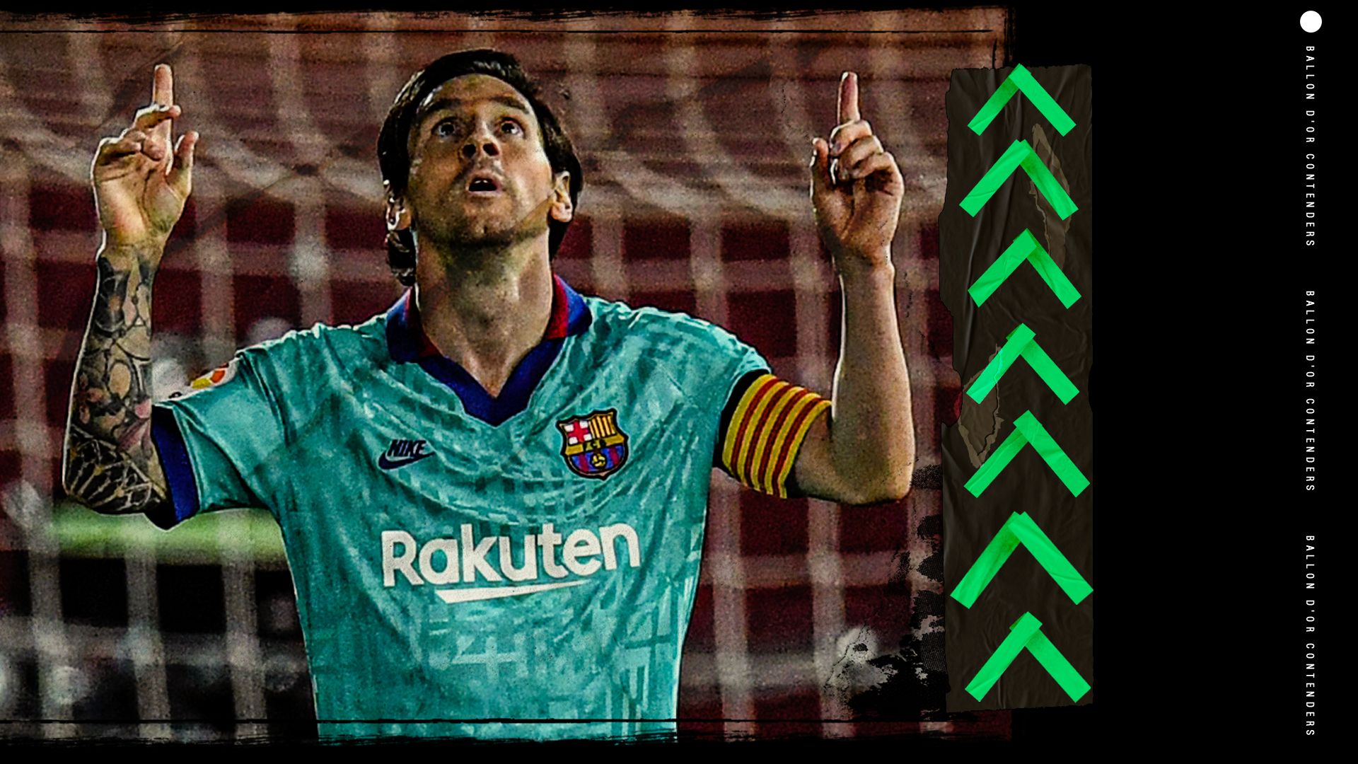 Ballon d'Or Rankings Messi