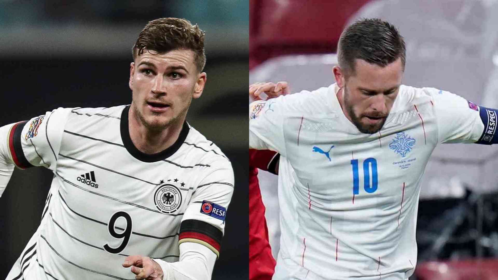 Timo Werner Germany Thomas Delaney Island