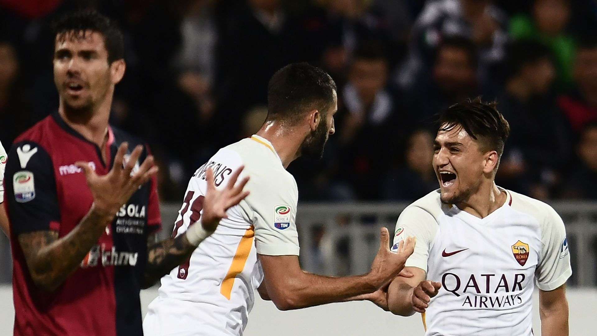 Cengiz Under Cagliari Roma Serie A
