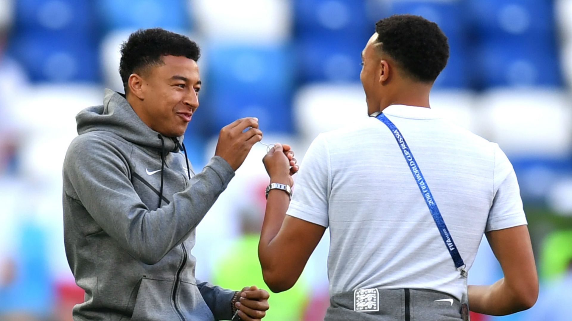 Jesse Lingard Trent Alexander-Arnold England 2018