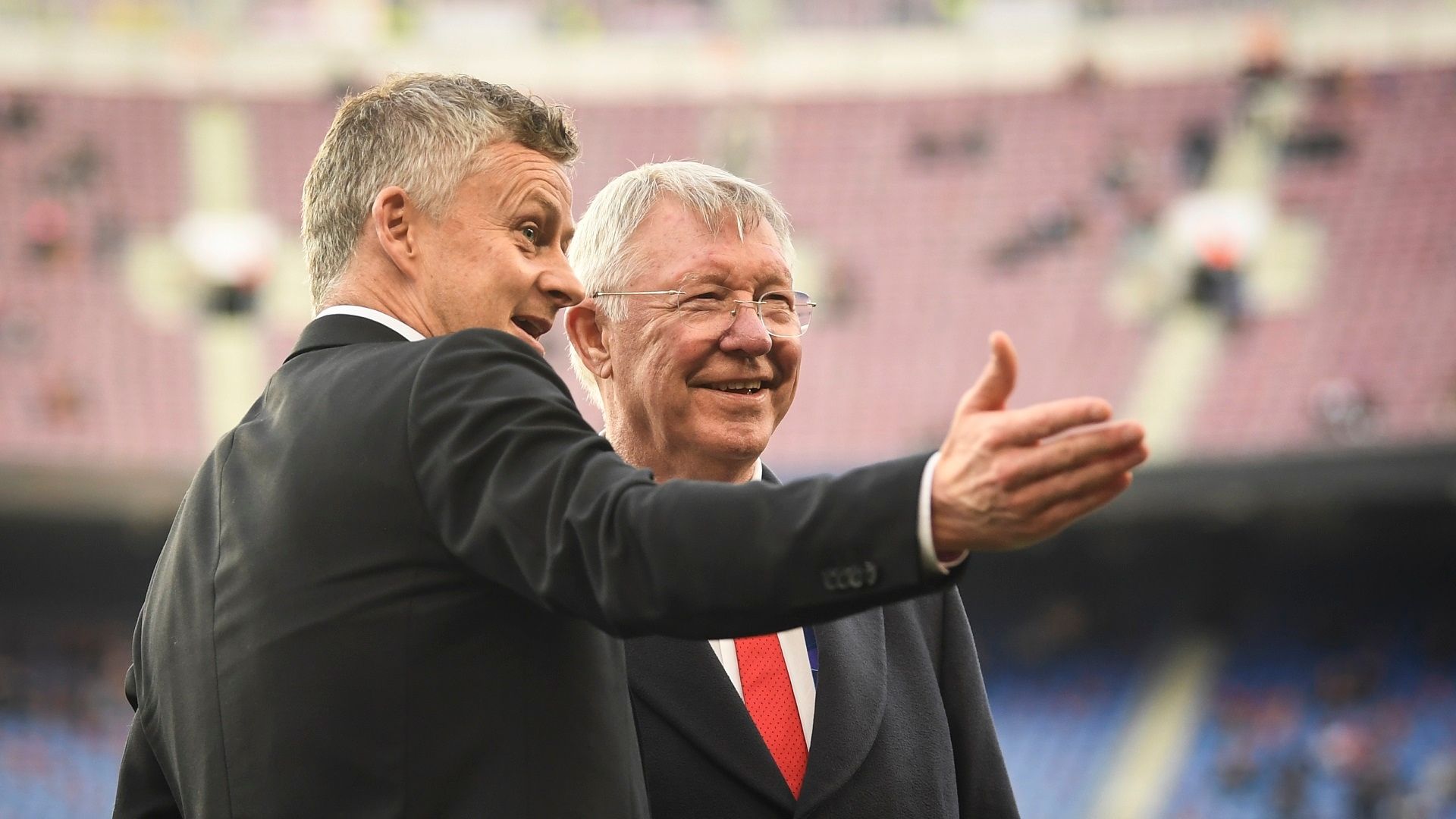Ole Gunnar Solskjaer Alex Ferguson 2019