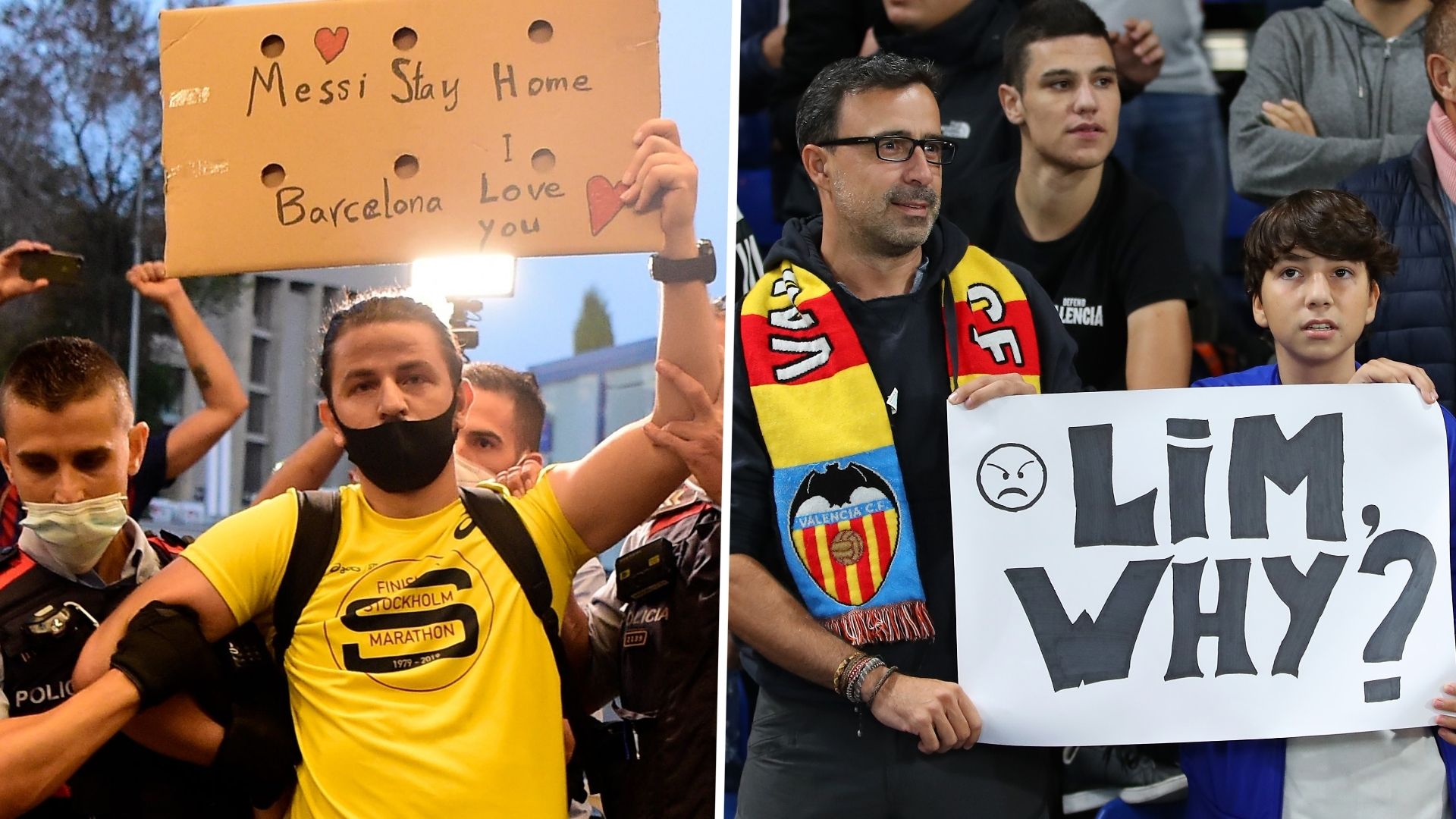 Barcelona Valencia protests GFX