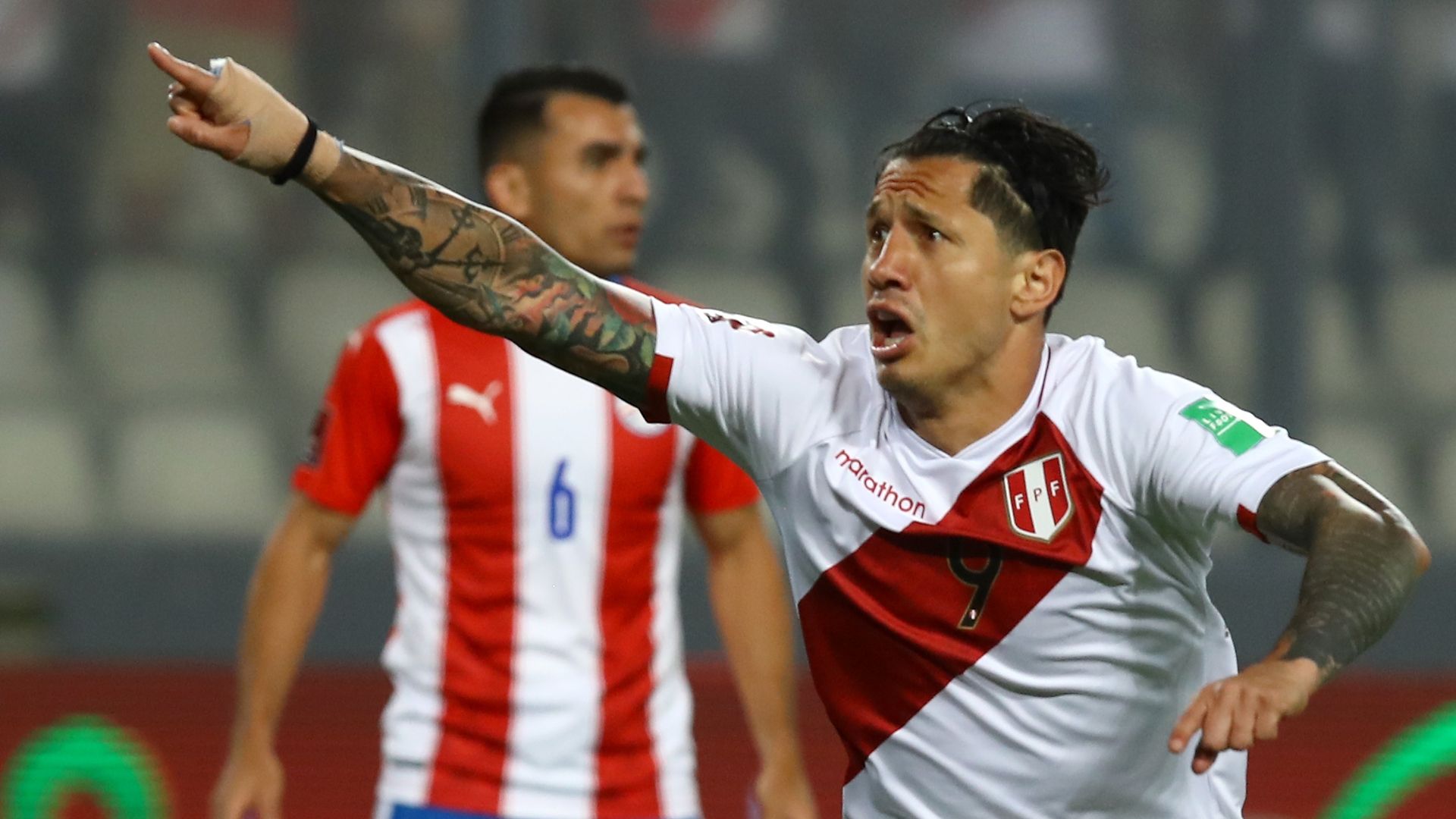 Gianluca Lapadula Perú Paraguay