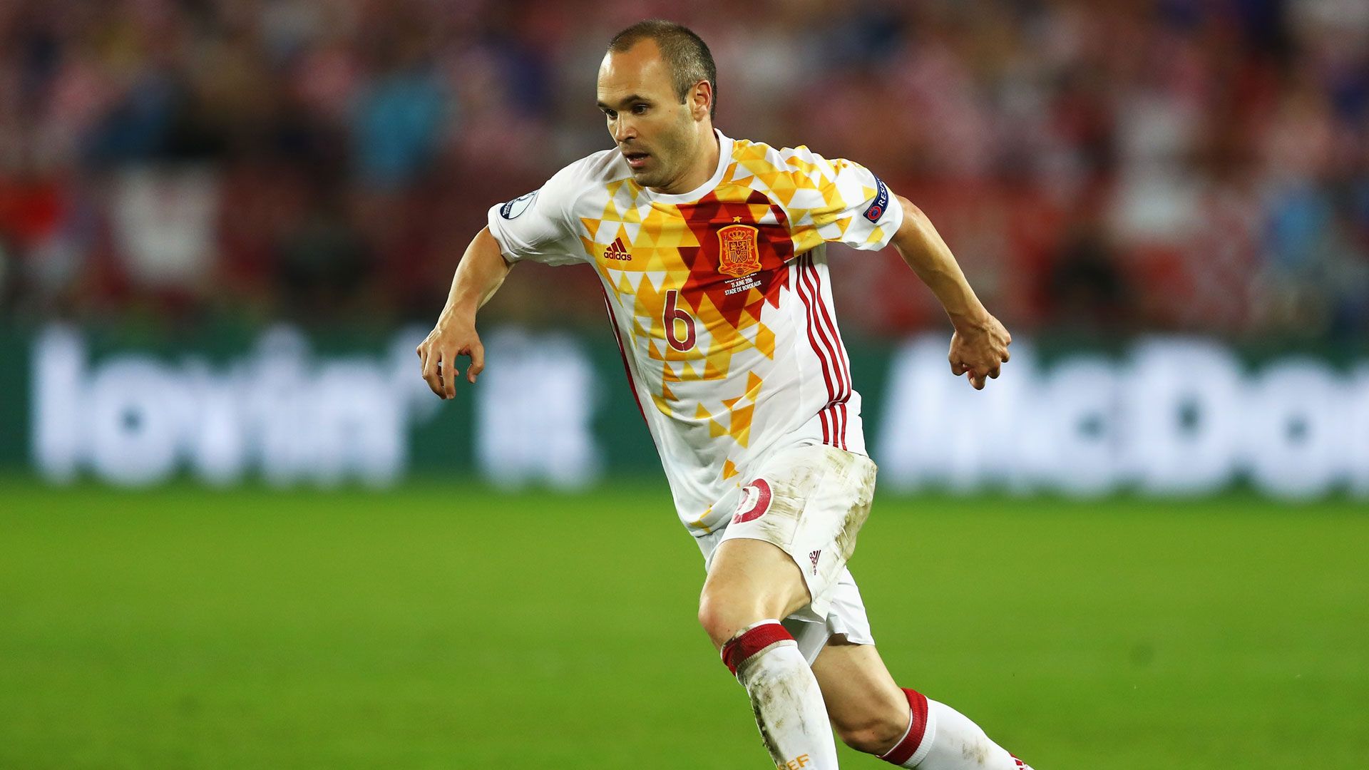 Andres Iniesta Spanien 21062016