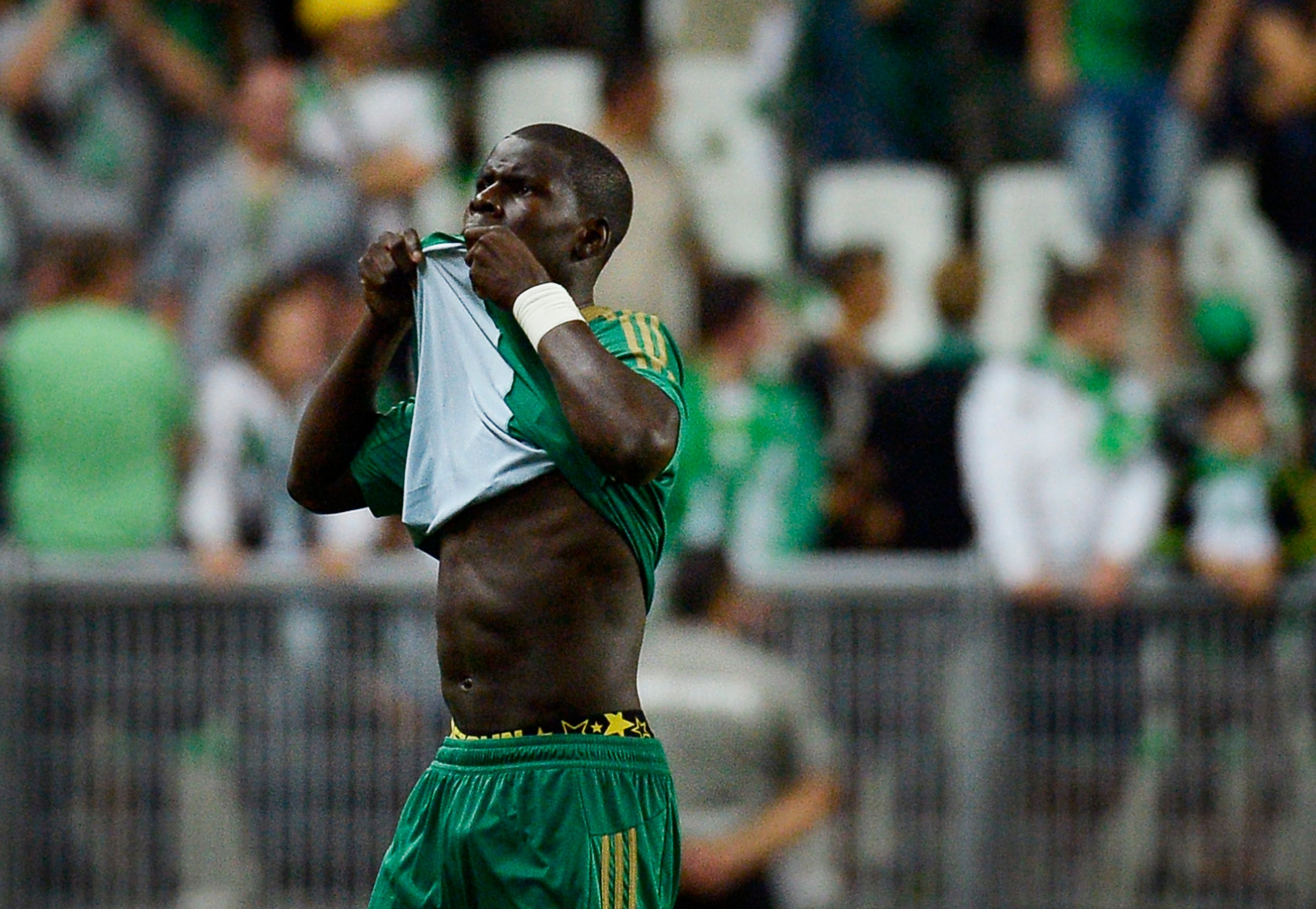 Saint-Etienne defender Kurt Zouma