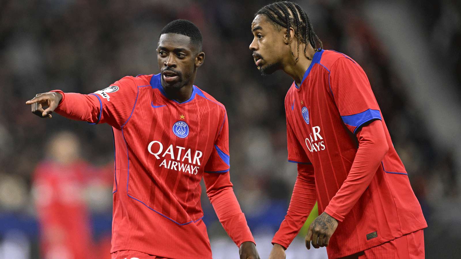 Ousmane Dembele Bradley Barcola