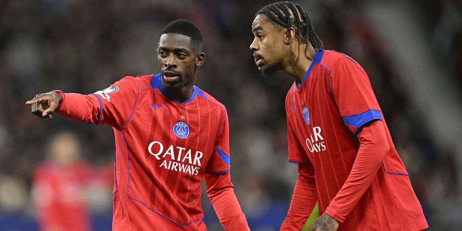 Ousmane Dembele Bradley Barcola