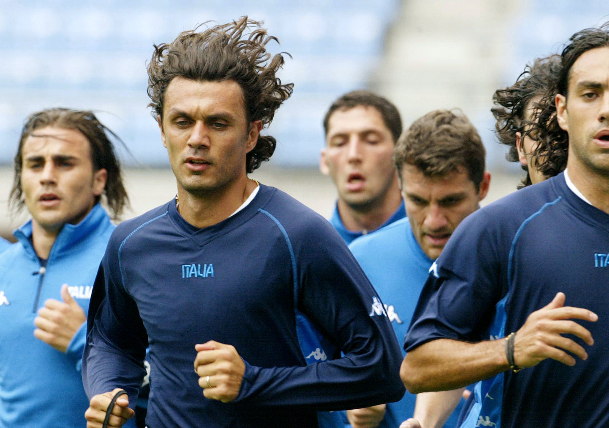 cannavaro, nesta, maldini, italy