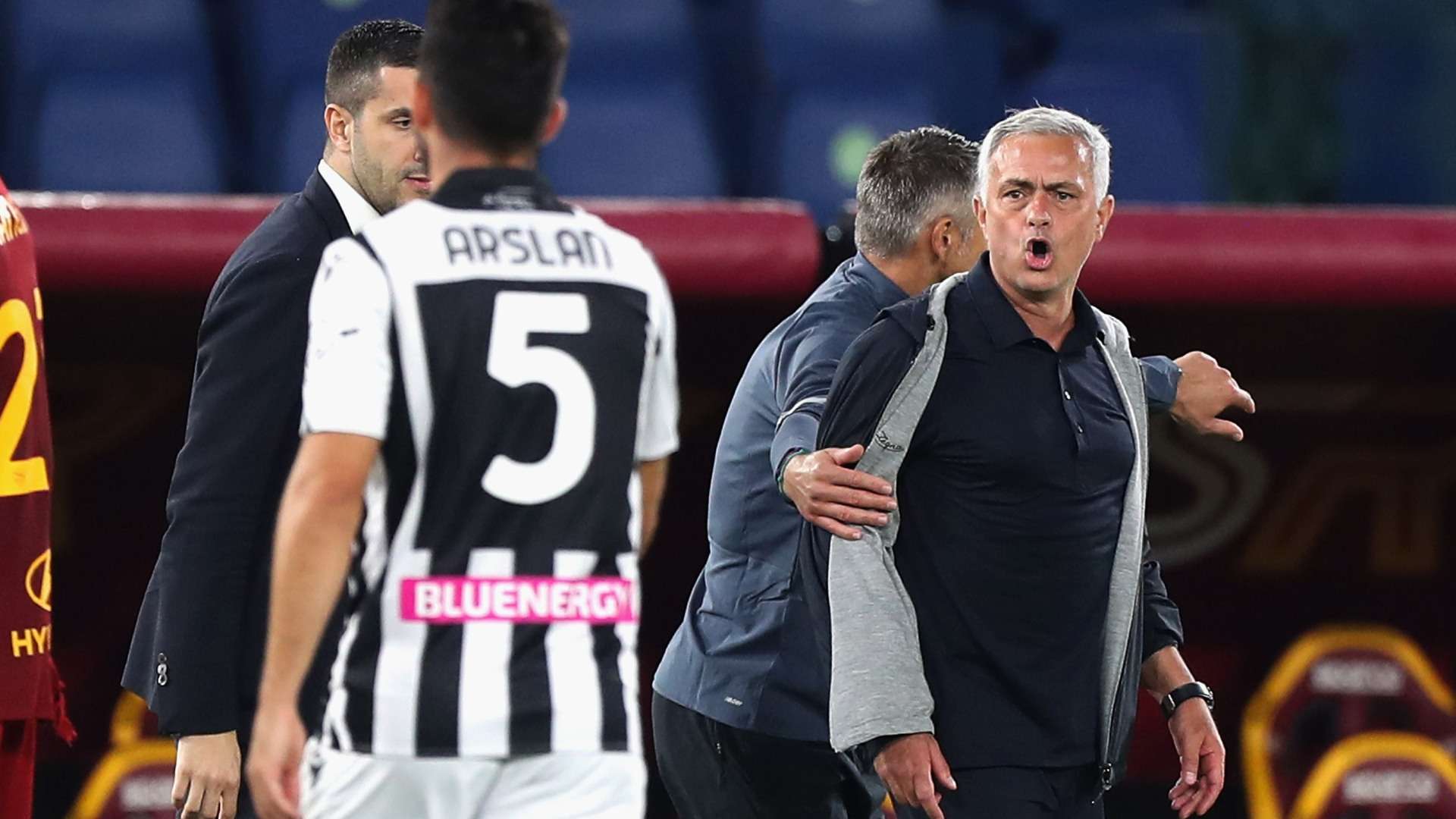 Jose Mourinho - AS Roma vs Udinese Serie A 23092021