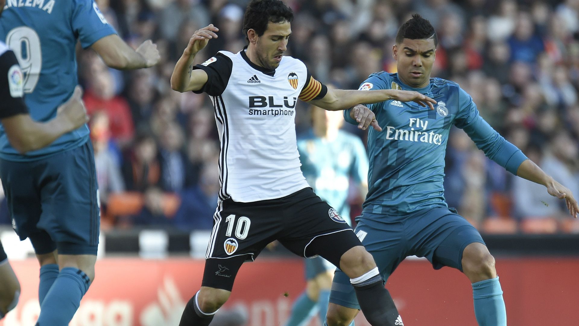 DANI PAREJO CASEMIRO VALENCIA REAL MADRID LALIGA
