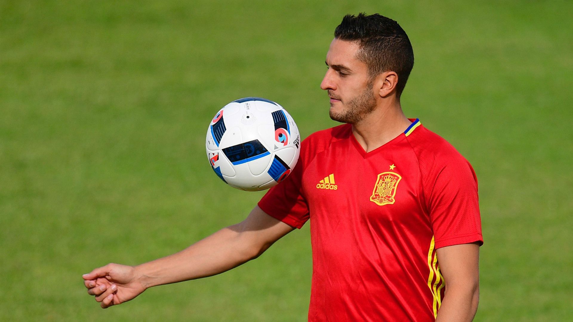 Koke Spain training Euro 2016