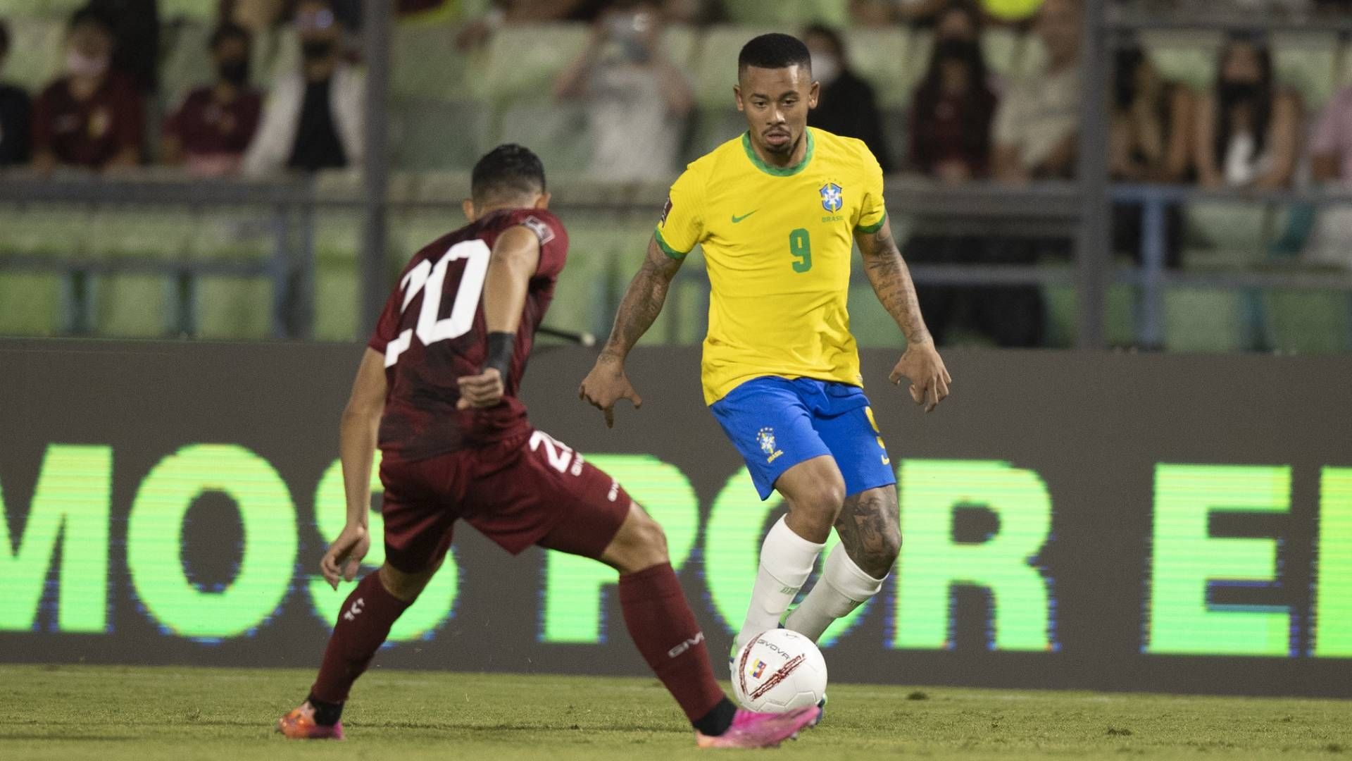 Eliminatórias Venezuela Brasil Gabriel Jesus 07/10