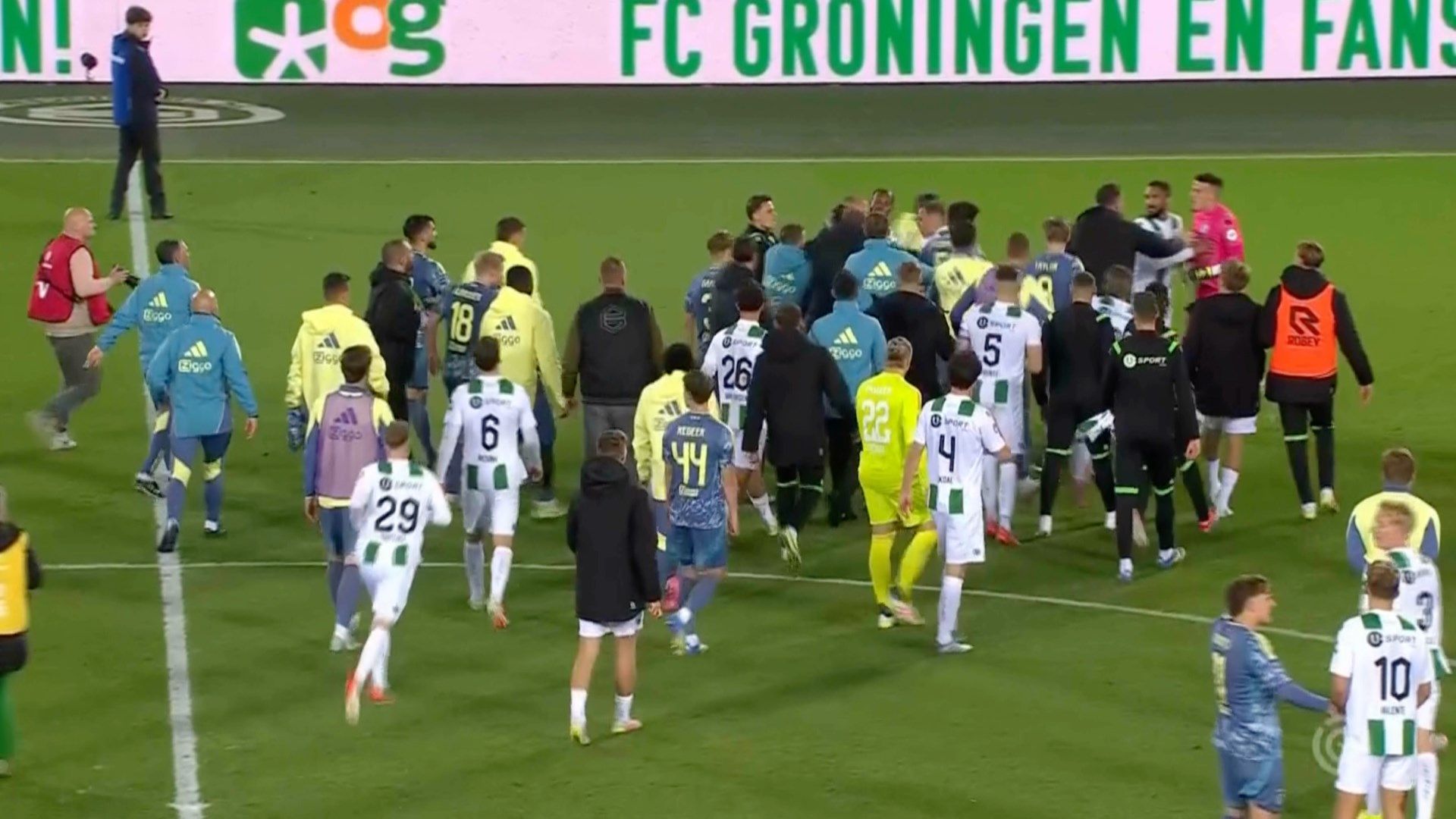 Ajax Amsterdam Schlägerei