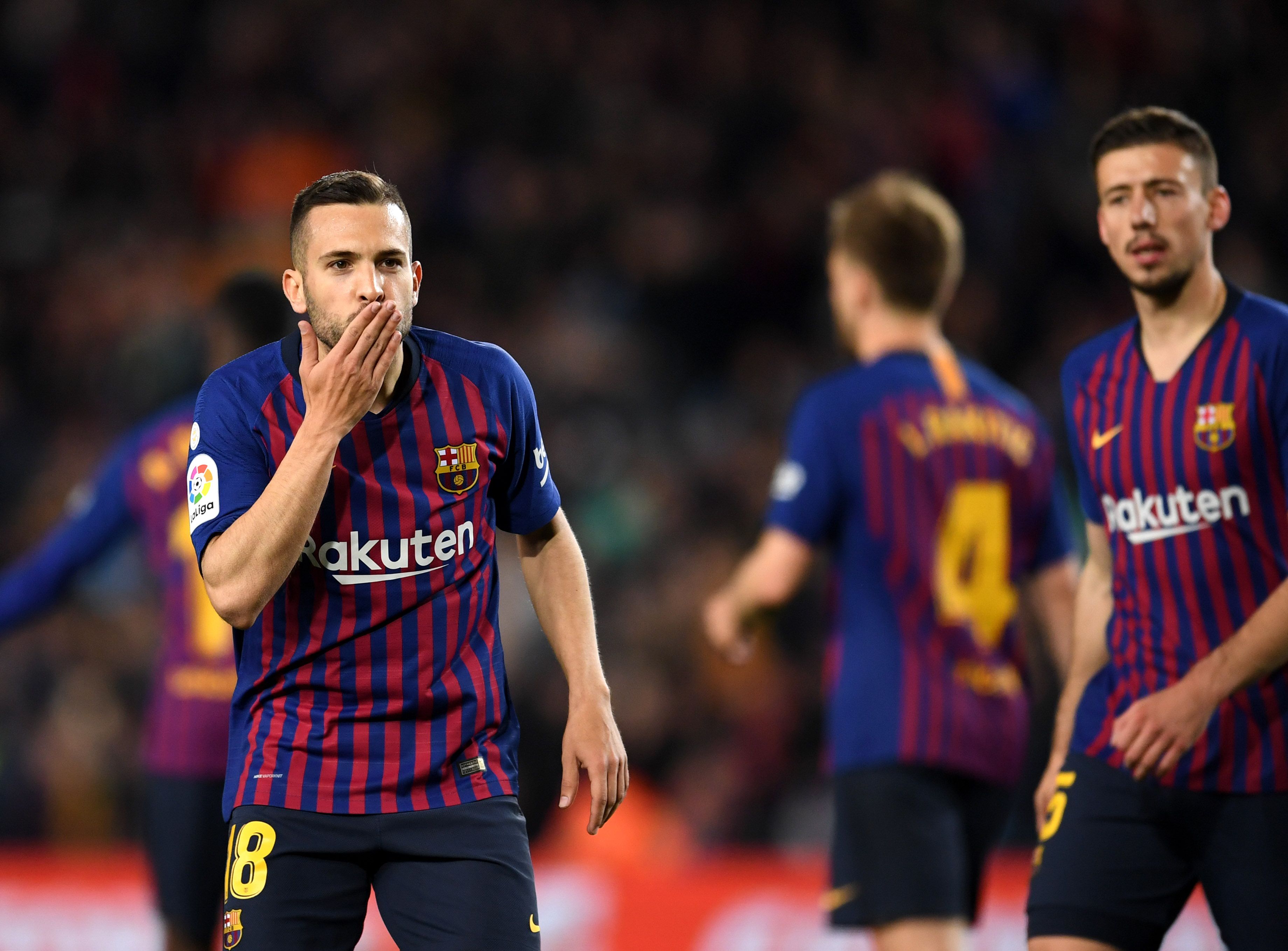 Jordi Alba FC Barcelona Real Sociedad 2019