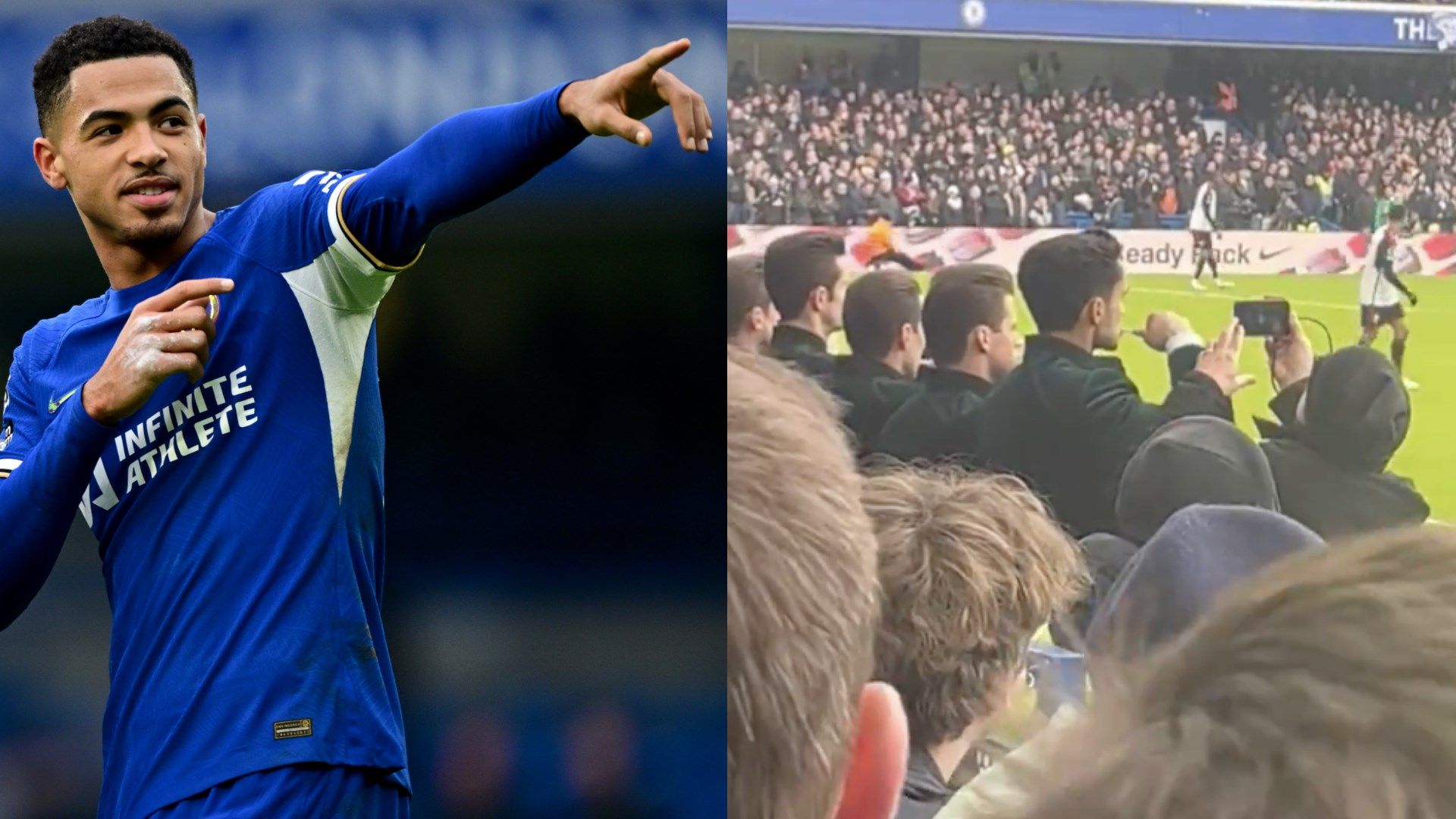 Chelsea teeth Levi Colwill