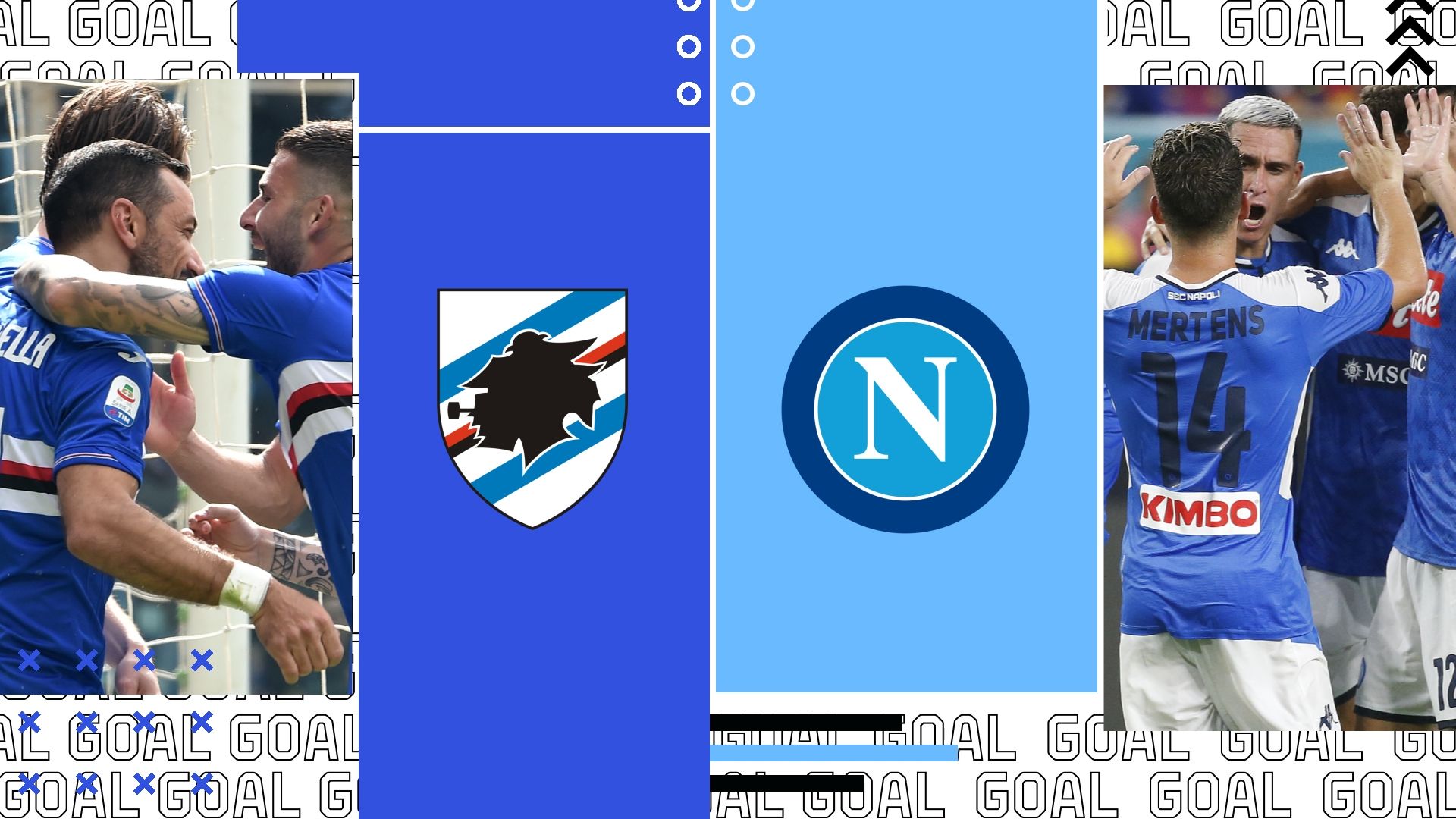 Sampdoria-Napoli tv streaming