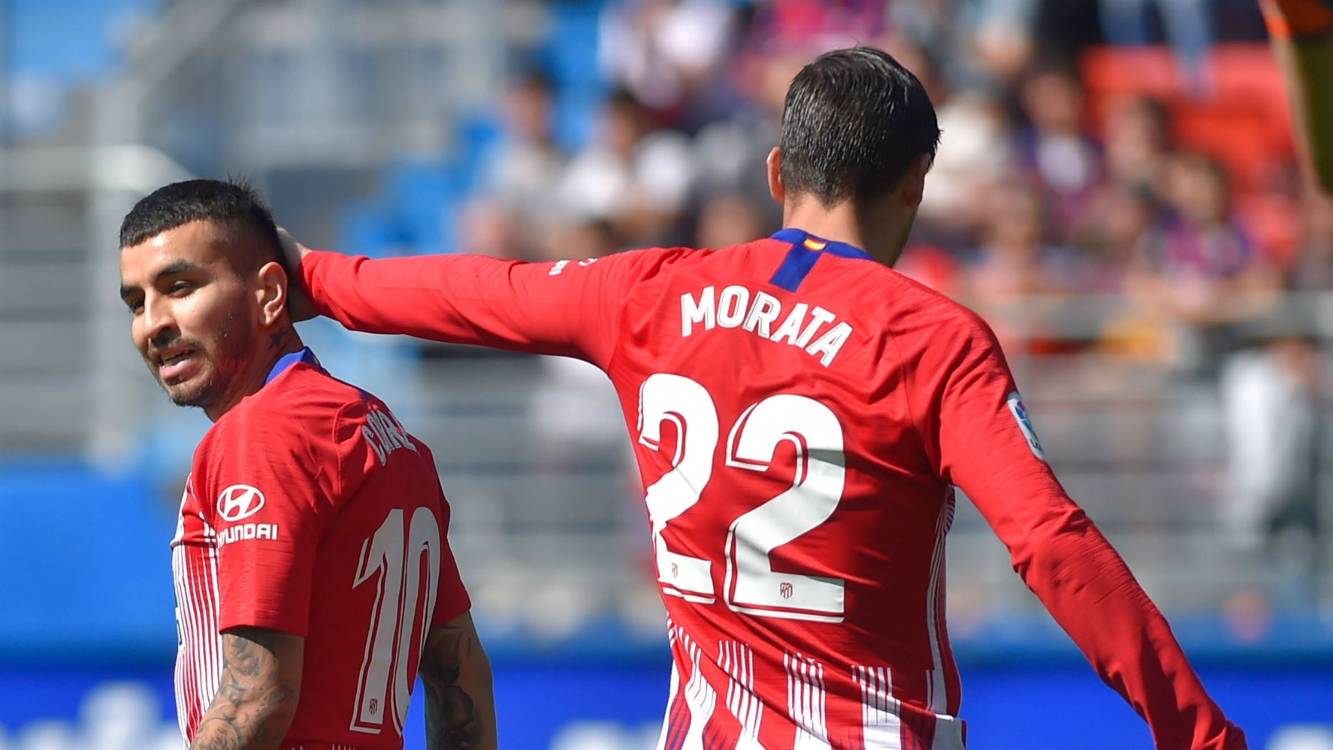 Atlético Álvaro Morata Ángel Correa