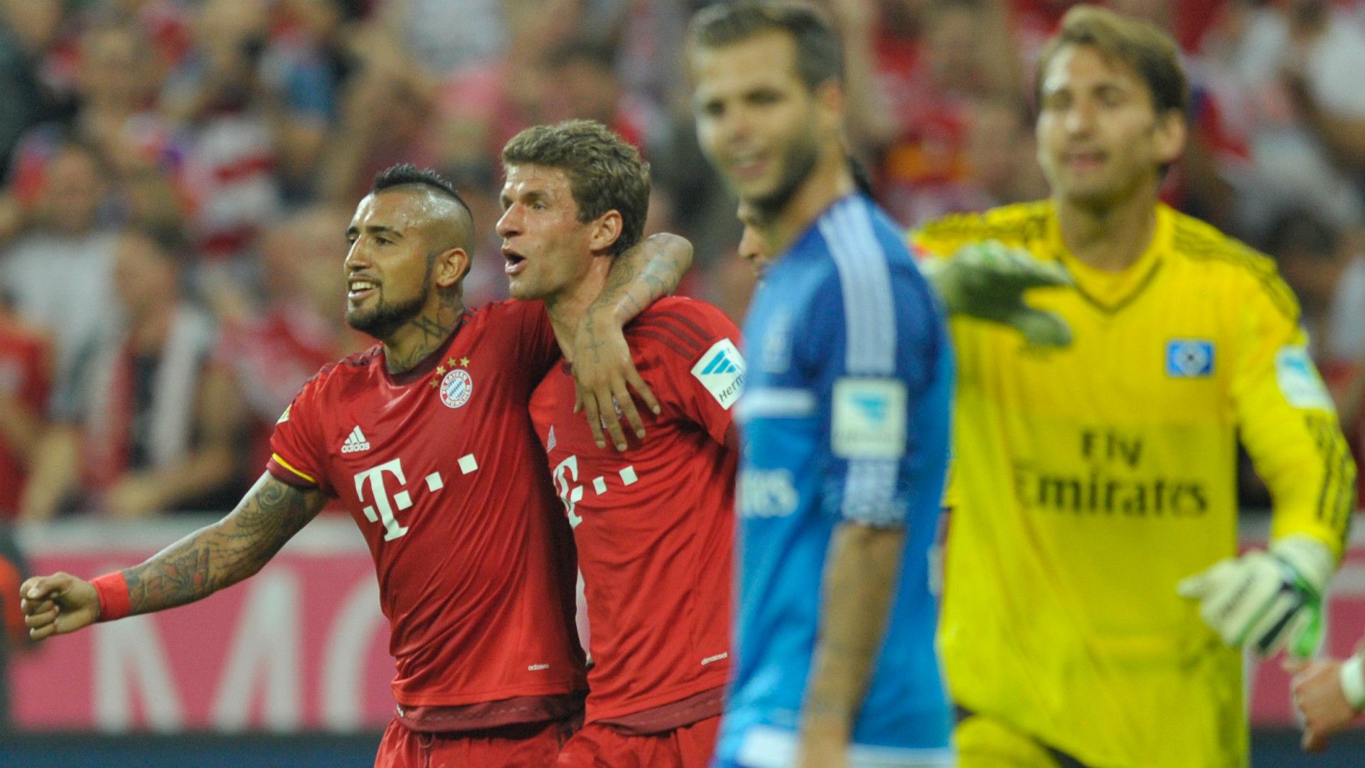 Bayern HSV Bundesliga 14082015