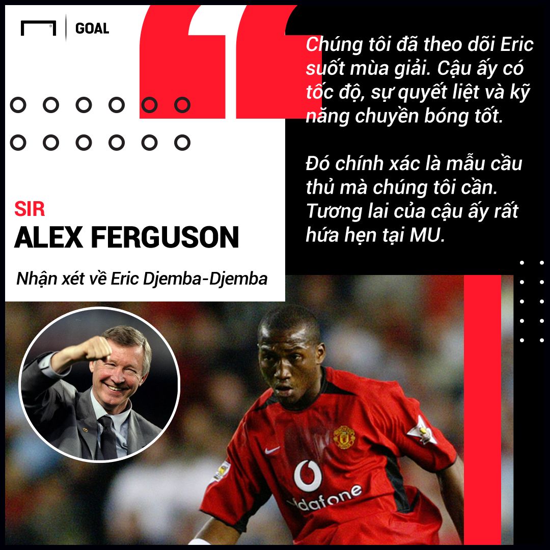 Alex Ferguson Eric Djemba-Djemba Manchester United