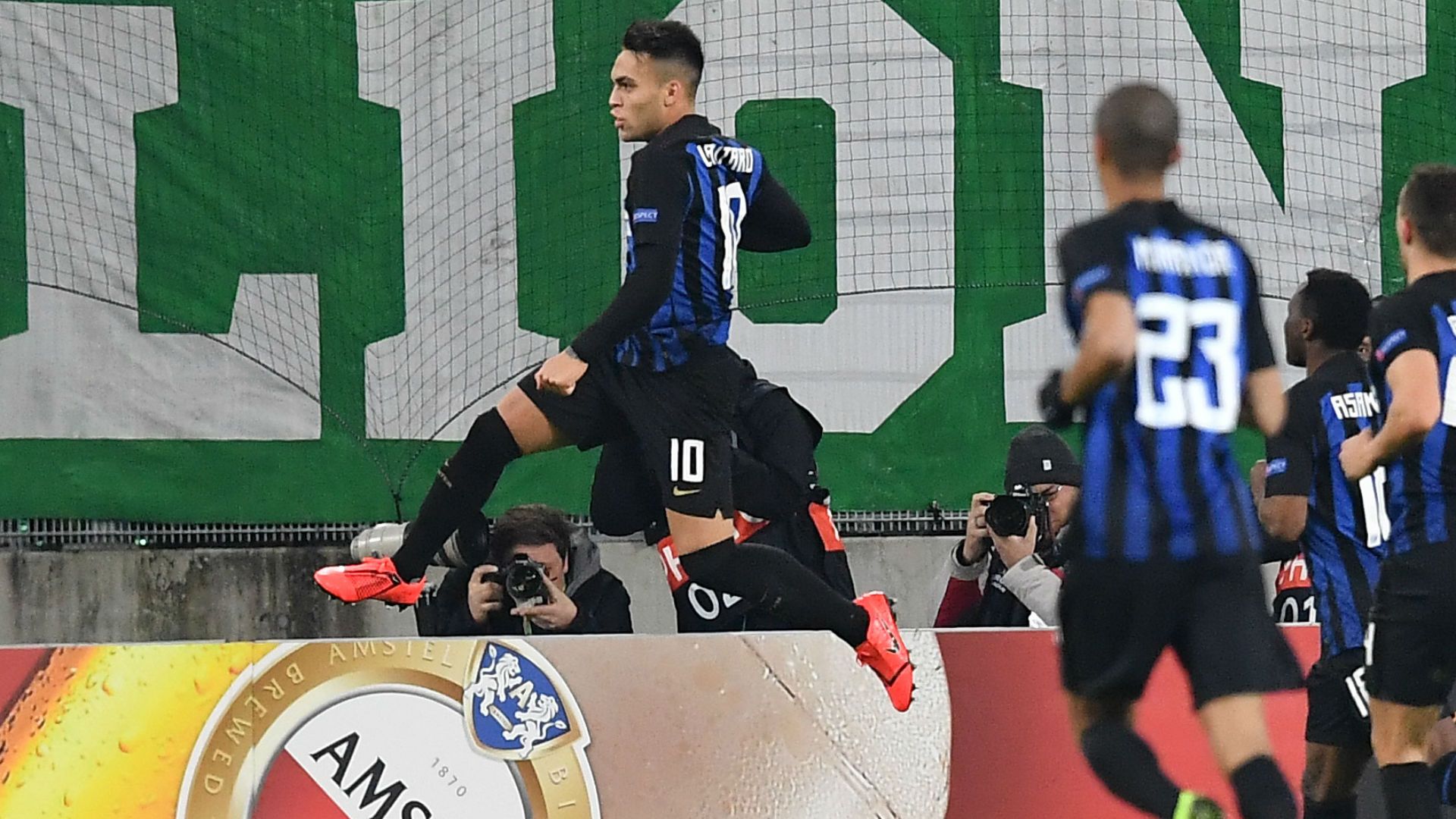 Lautaro Martinez Rapid Wien Inter Europa League