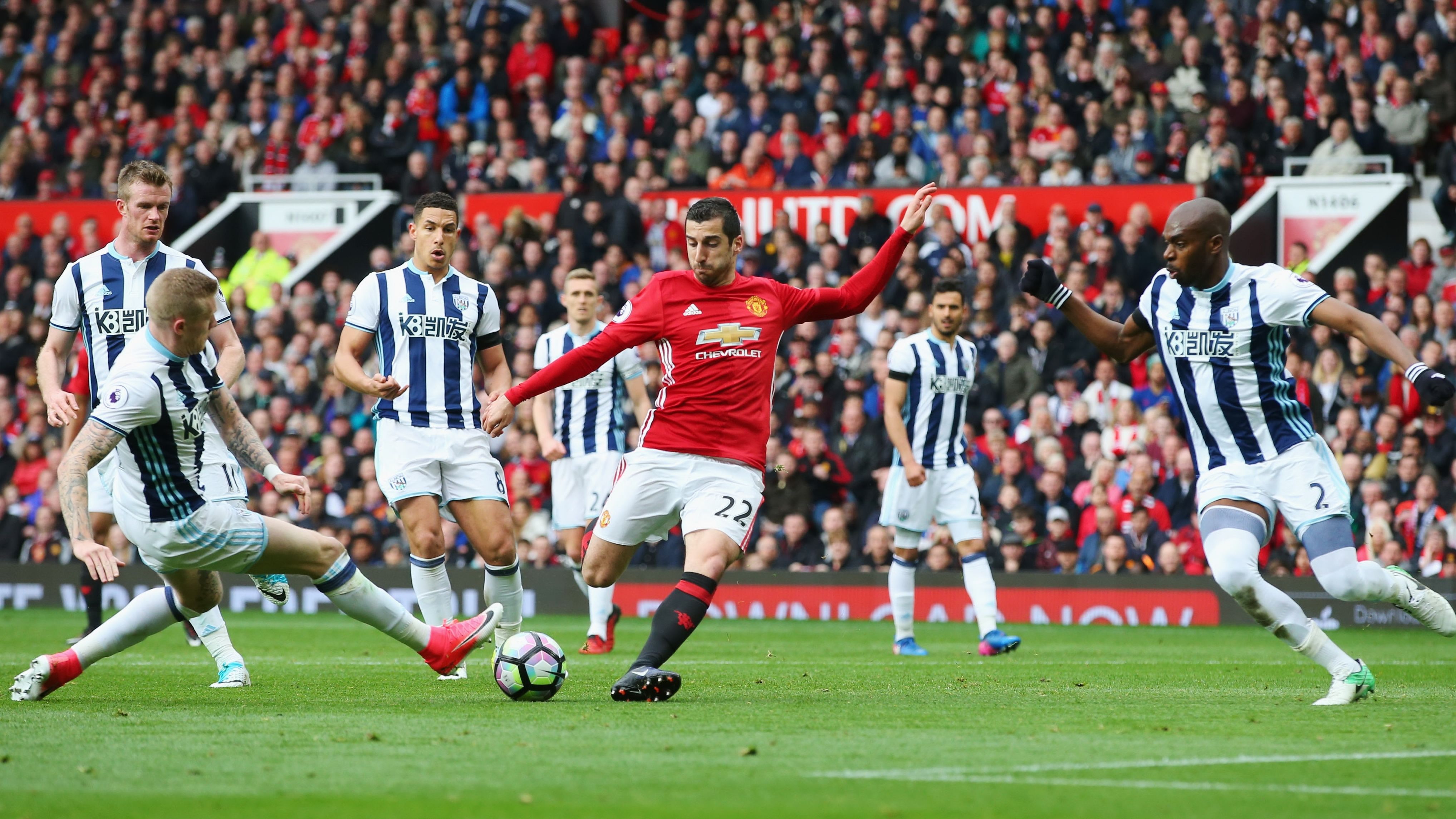 Henrikh Mkhitaryan Manchester United West Brom Premier League