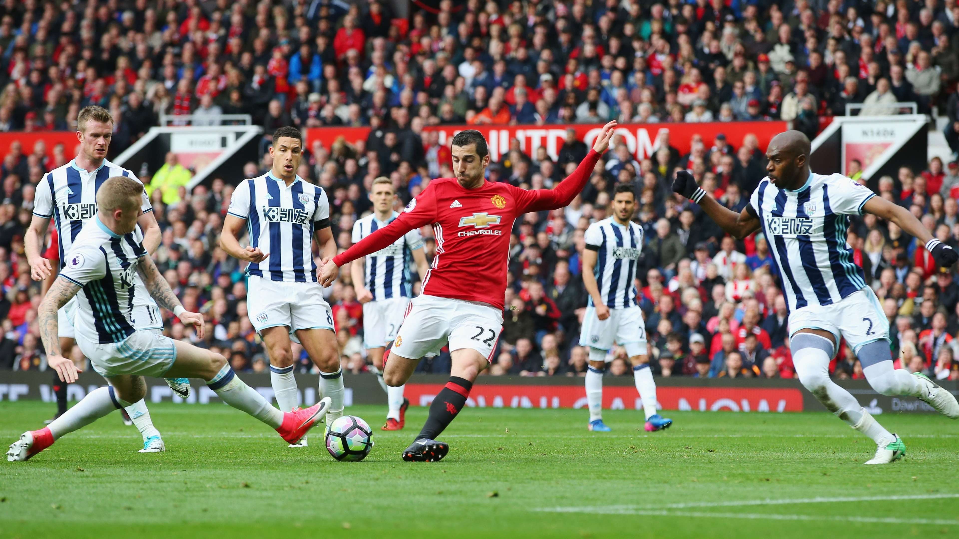 Henrikh Mkhitaryan Manchester United West Brom Premier League