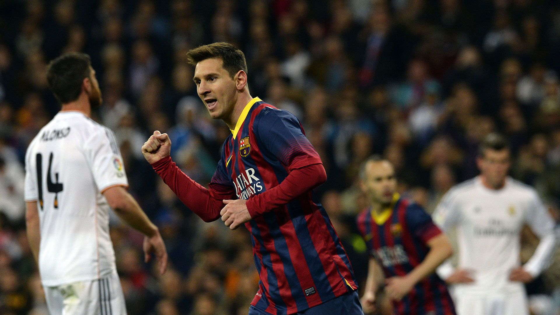 Barcelona Real Madrid Messi 2014