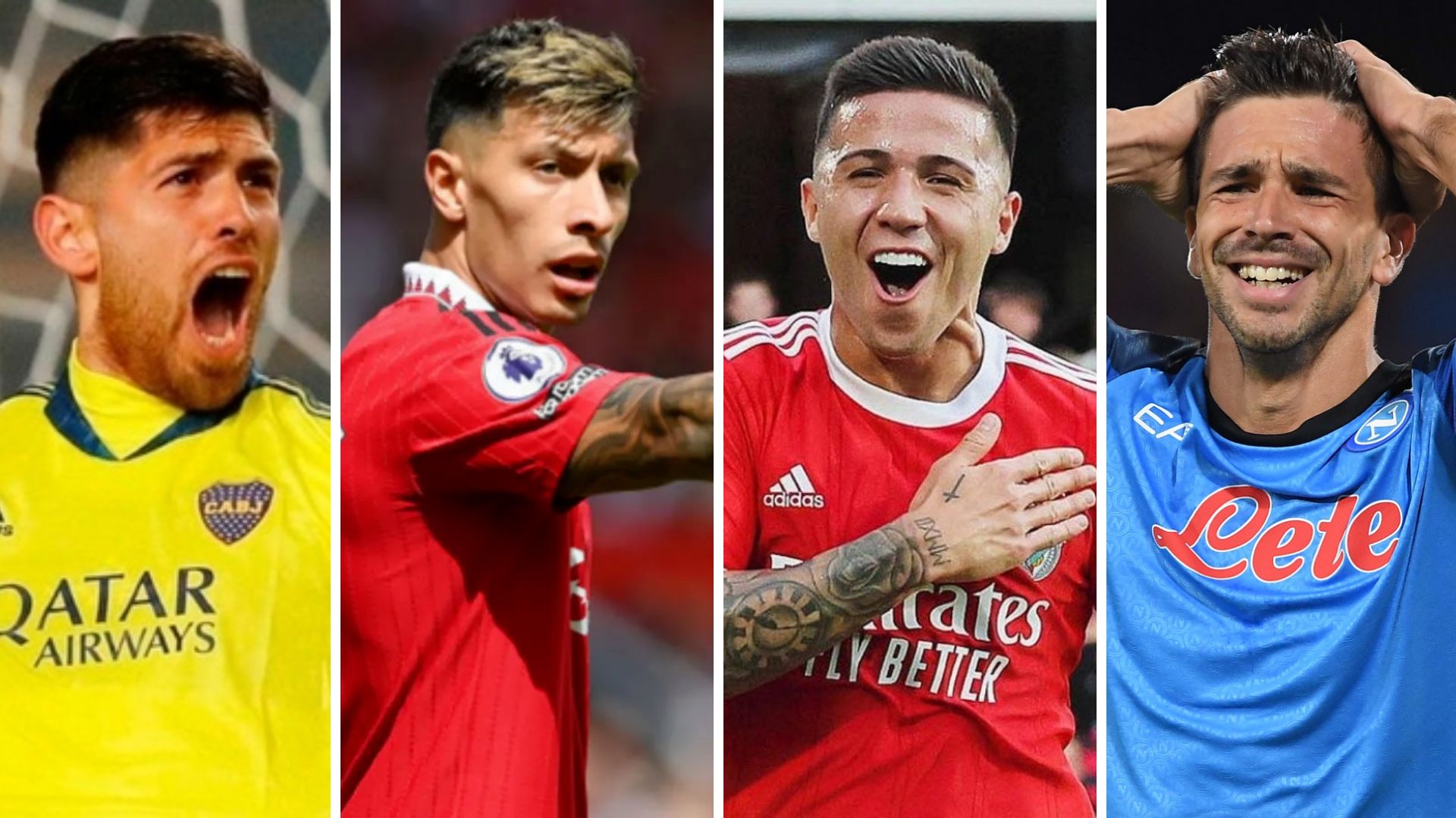 agustin rossi lisandro martinez enzo fernandez gio simeone