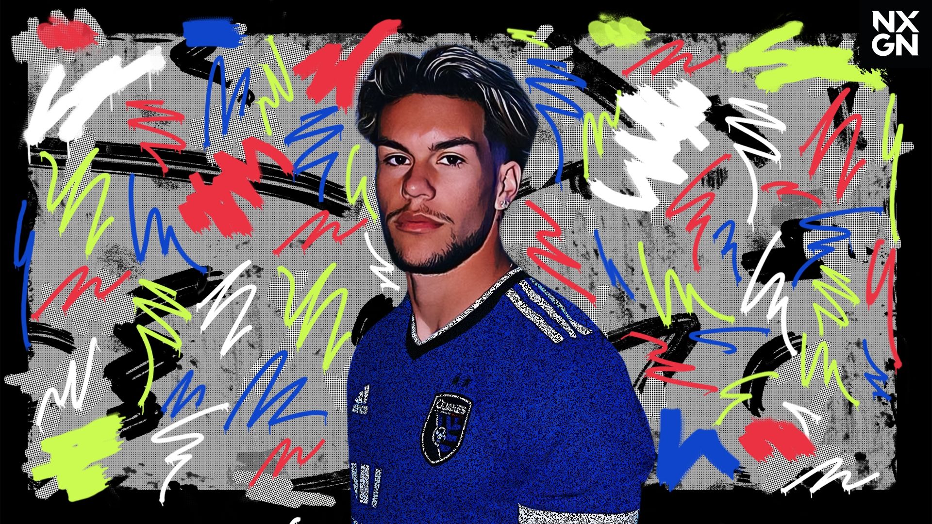 Cade Cowell San Jose Earthquakes NXGN GFX