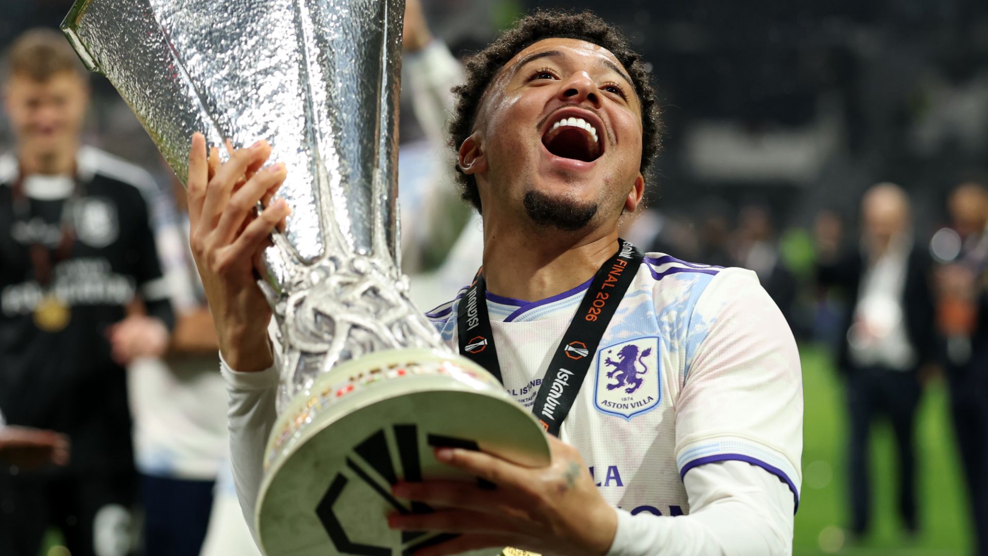 Jadon Sancho Aston Villa Europa League 2025-26