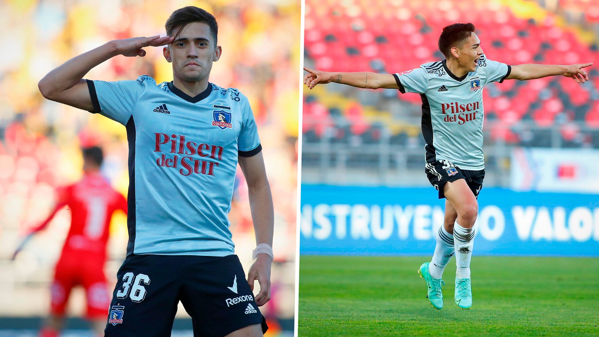 Pablo Solari y Joan Cruz Colo Colo Everton Final de Copa Chile 040921