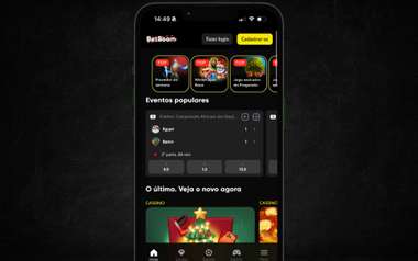 Betboom app home