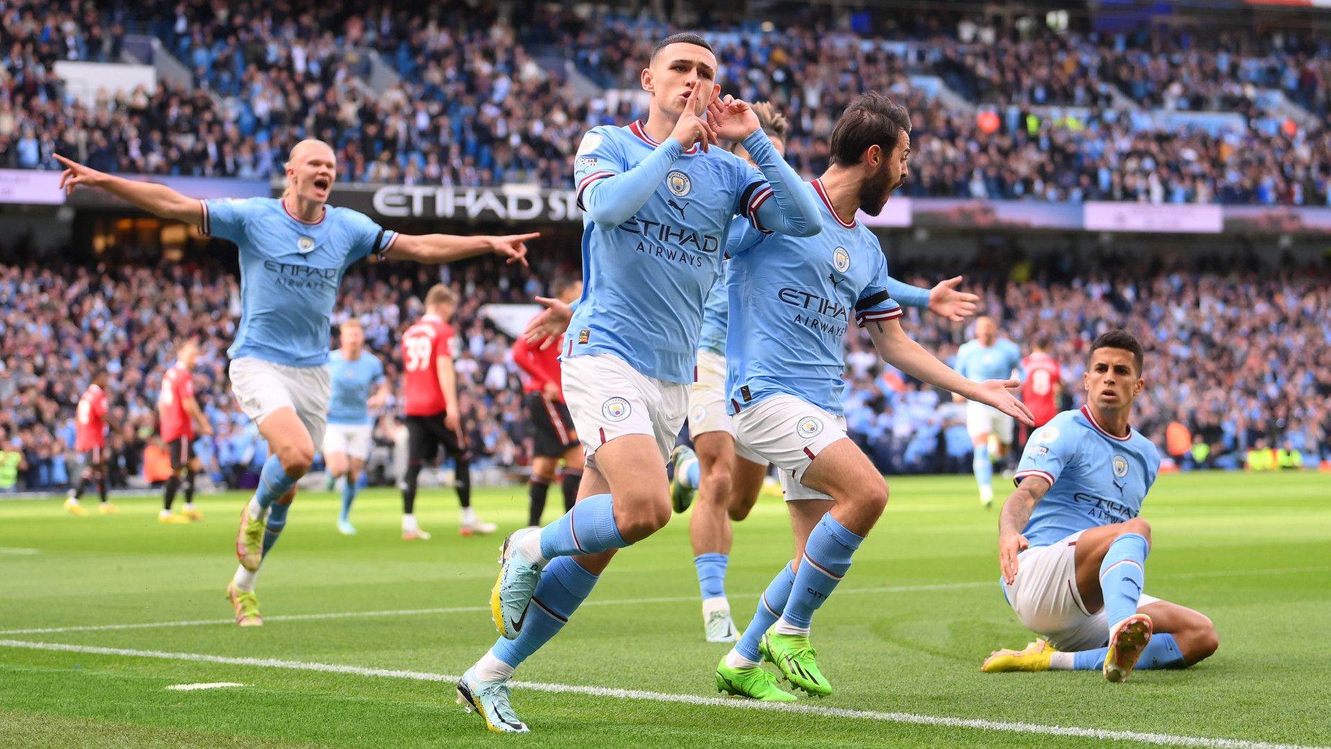 Foden Manchester City Manchester United Premier League