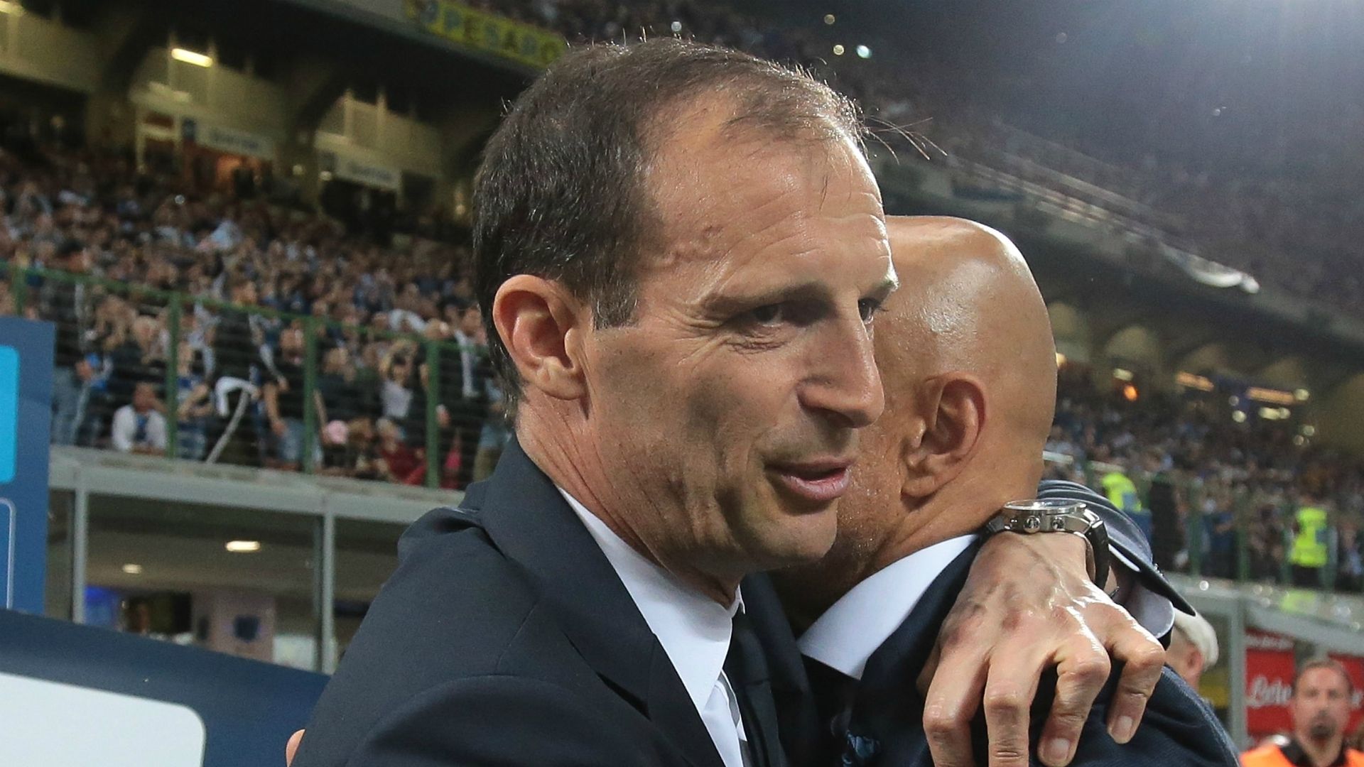 Luciano Spalletti Massimiliano Allegri Inter Juventus Serie A 04282018
