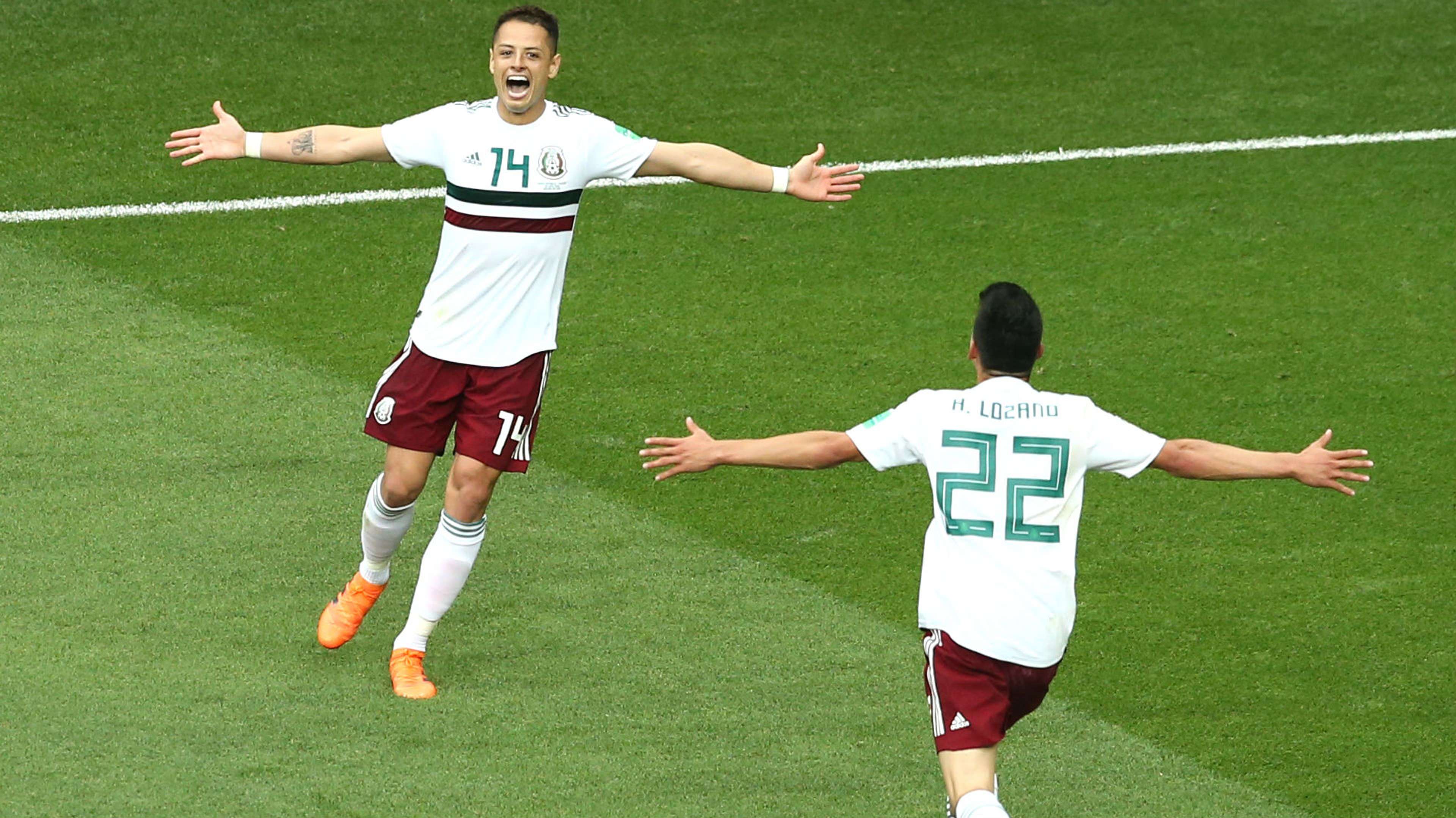 Javier Hernandez Hirving Lozano Mexico World Cup