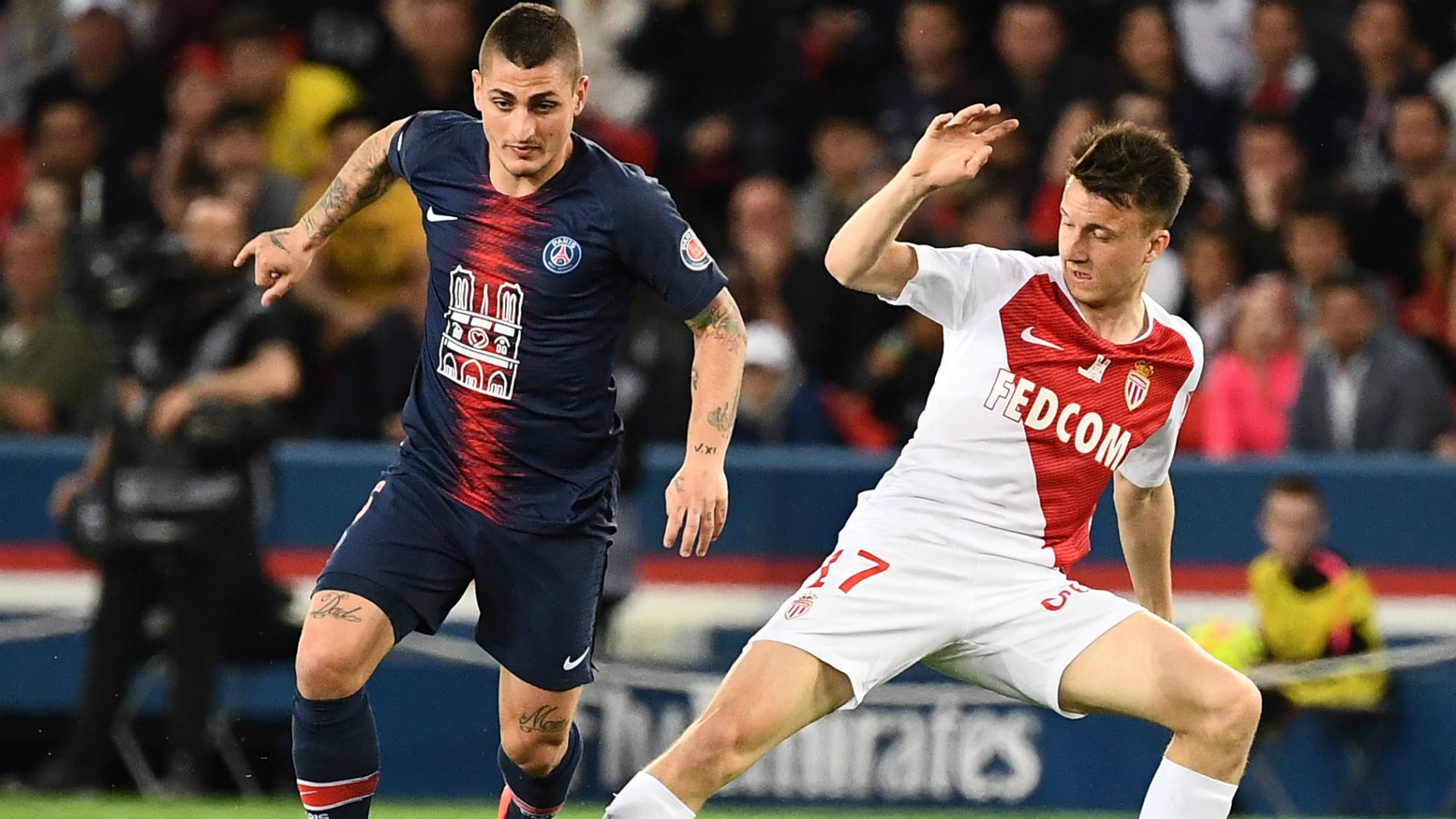 Kylian Mbappé PSG Monaco