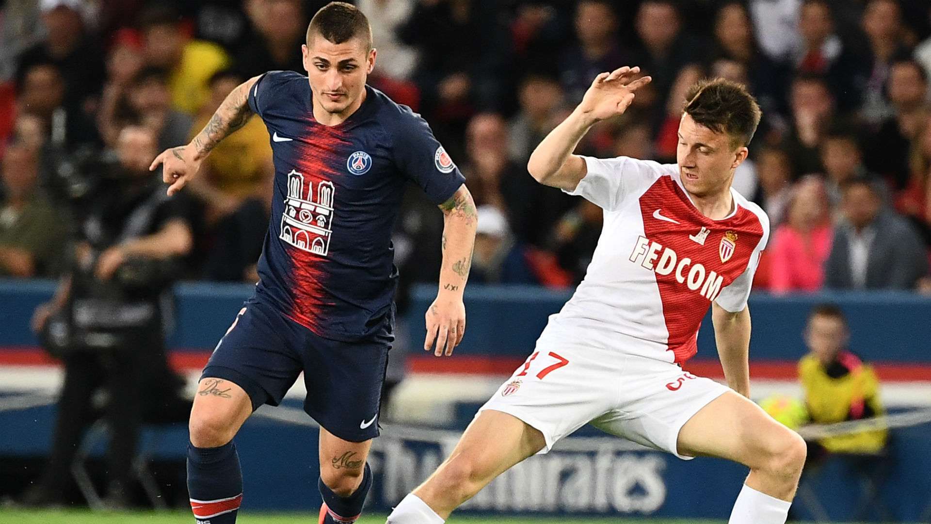 Kylian Mbappé PSG Monaco