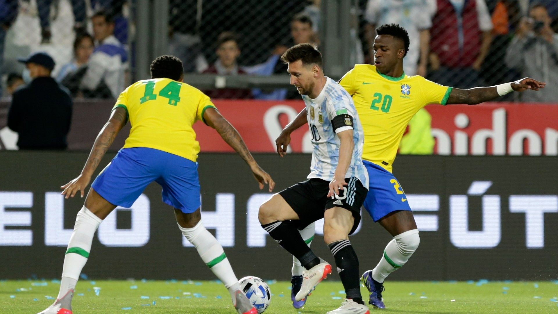 Lionel Messi Argentina Brasil Eliminatorias 16112021