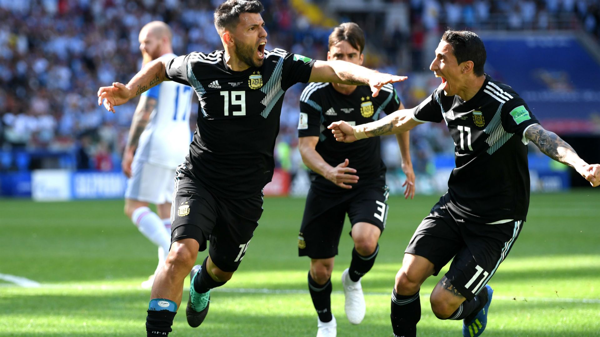 Sergio Kun Aguero Argentina Islandia Iceland World Cup 16062018