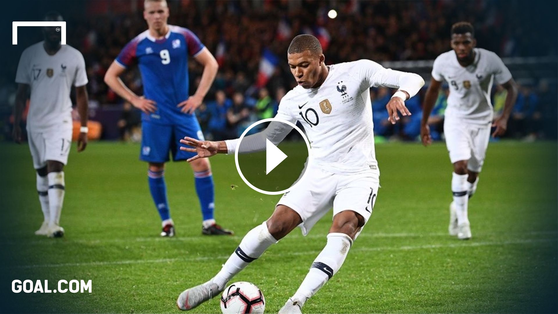 GFX Kylian Mbappe France Iceland