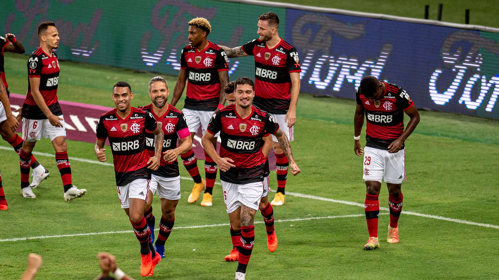 Flamengo x Junior comemoração 21102020